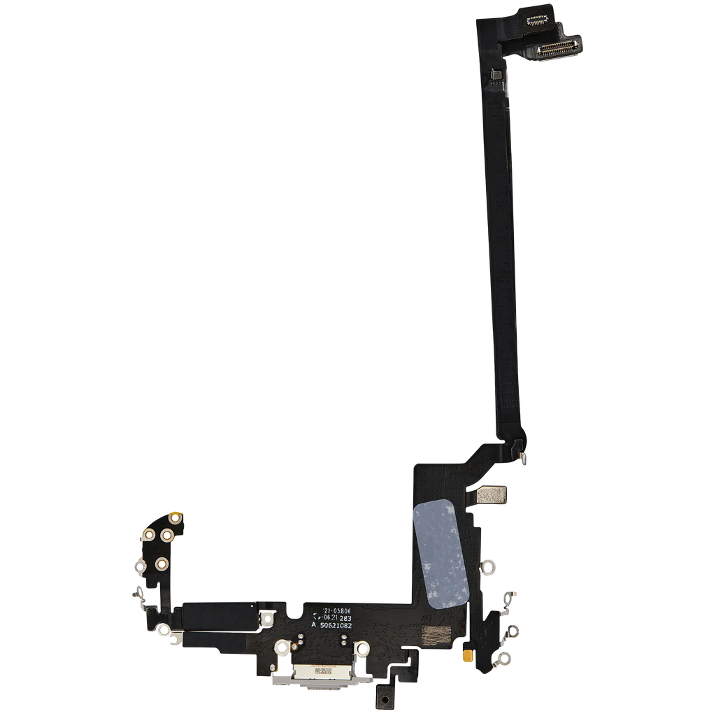 Ladebuchse Flex Cable für iPhone 17 Pro Max (gebrauchter OEM-Ausbau) (Internationale Version) (Silber)