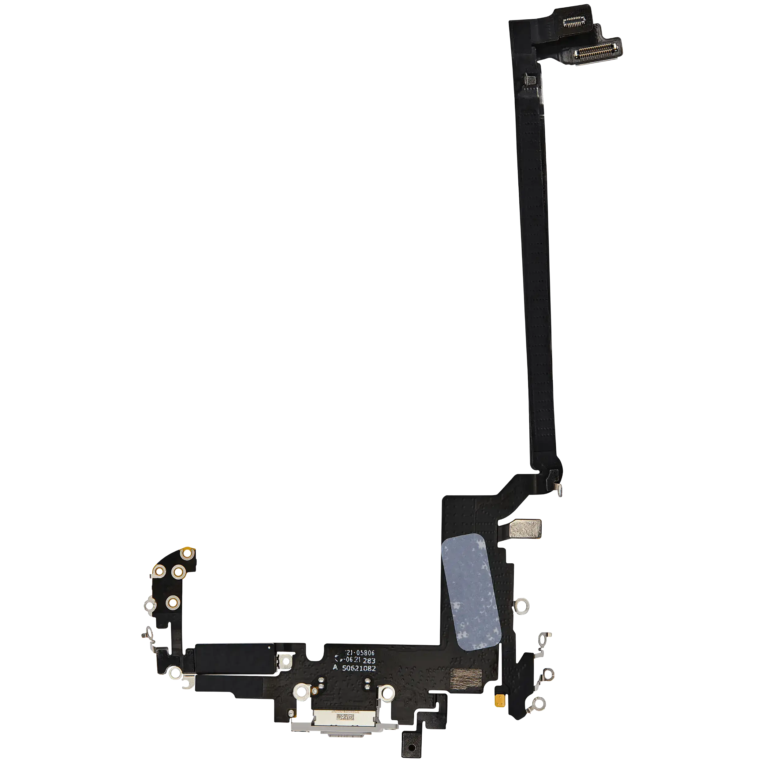 Ladebuchse Flex Cable für iPhone 17 Pro Max (gebrauchter OEM-Ausbau) (Internationale Version) (Silber)