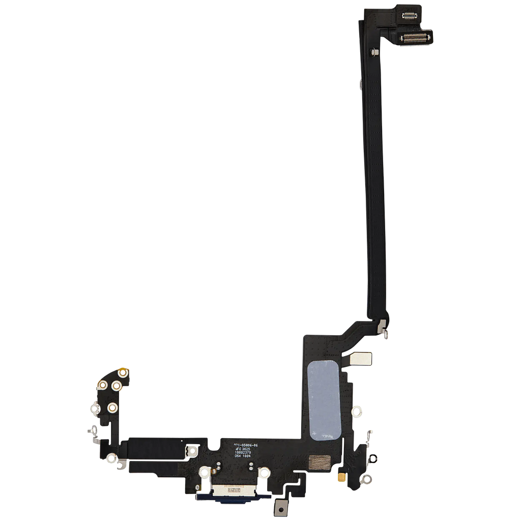 Ladebuchse Flex Cable für iPhone 17 Pro Max (gebrauchter OEM-Ausbau) (Internationale Version) (Deep Blue)
