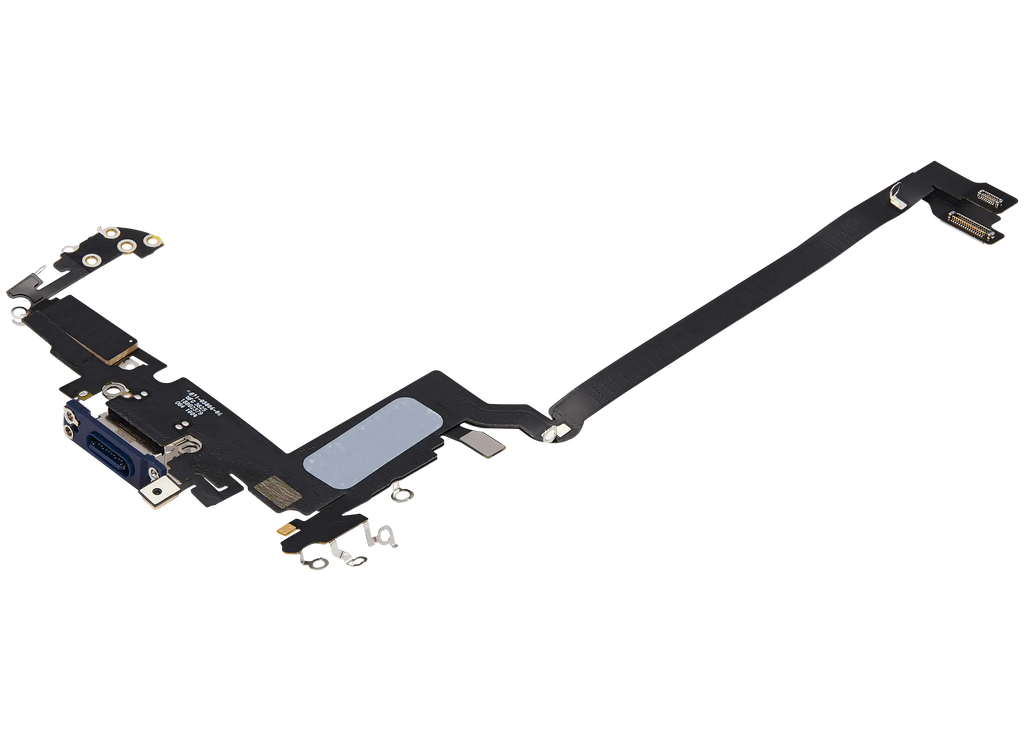 Ladebuchse Flex Cable für iPhone 17 Pro Max (gebrauchter OEM-Ausbau) (Internationale Version) (Deep Blue)