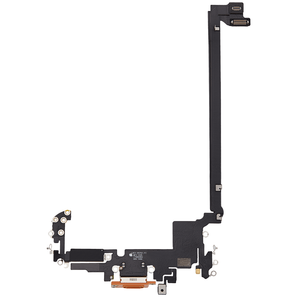 Ladebuchse Flex Cable für iPhone 17 Pro Max (gebrauchter OEM-Ausbau) (US-Version) (Cosmic Orange)