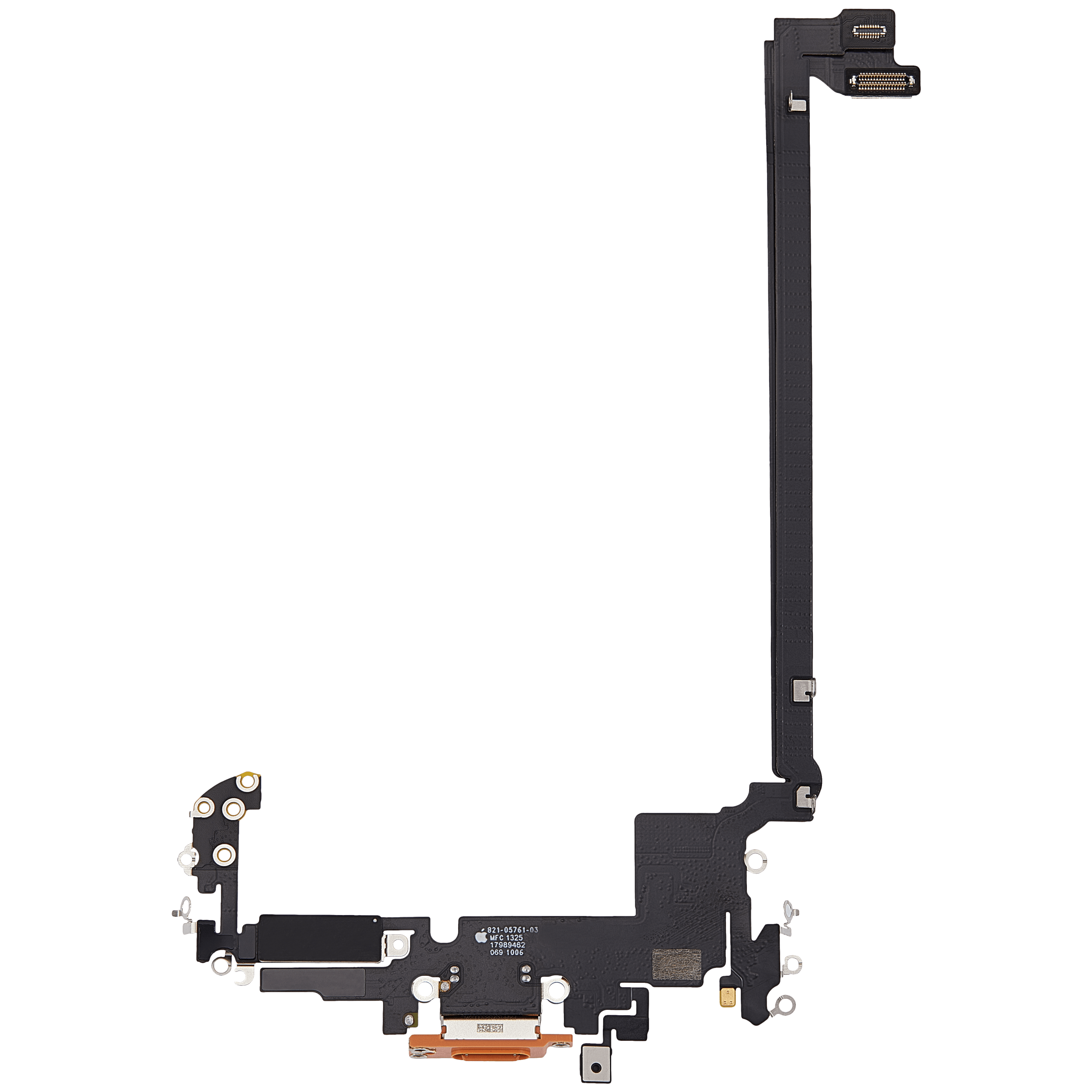 Ladebuchse Flex Cable für iPhone 17 Pro Max (gebrauchter OEM-Ausbau) (US-Version) (Cosmic Orange)