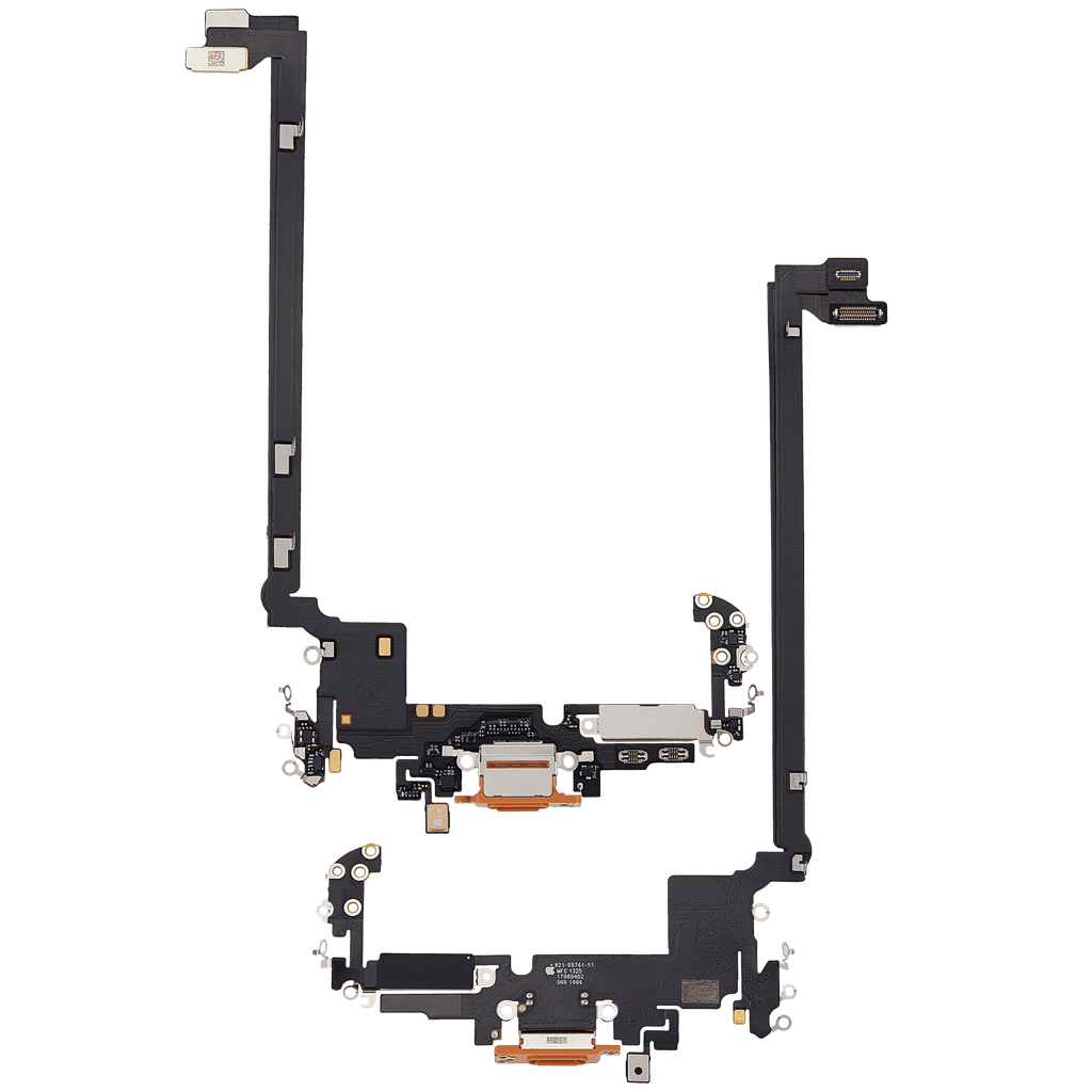 Ladebuchse Flex Cable für iPhone 17 Pro Max (gebrauchter OEM-Ausbau) (US-Version) (Cosmic Orange)