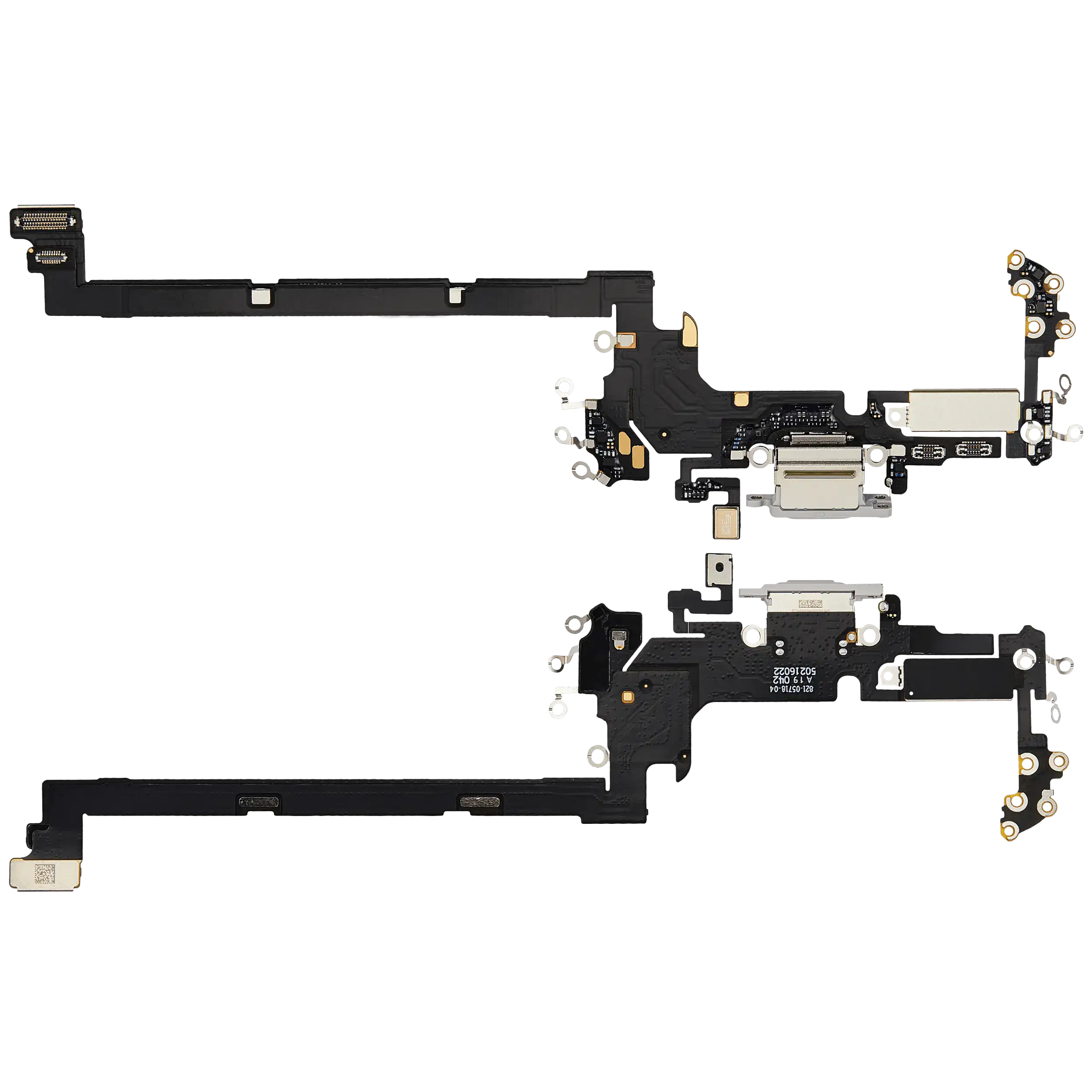 Ladebuchse Flex Cable für iPhone 17 Pro (gebrauchter OEM-Ausbau) (US-Version) (Silber)