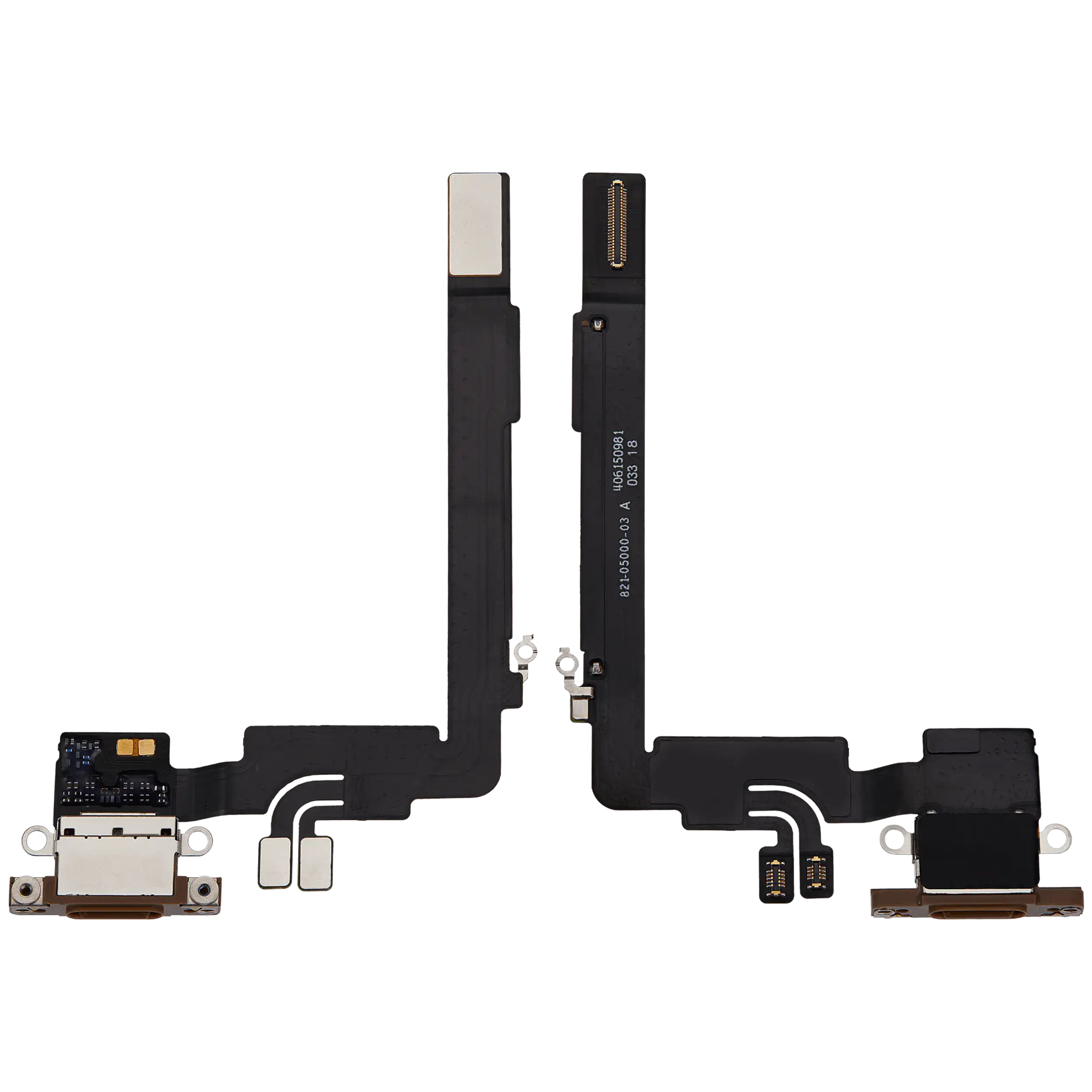 Ladebuchse Flex Cable für iPhone 16 Pro Max (gebrauchter OEM-Ausbau) (Desert Titanium)