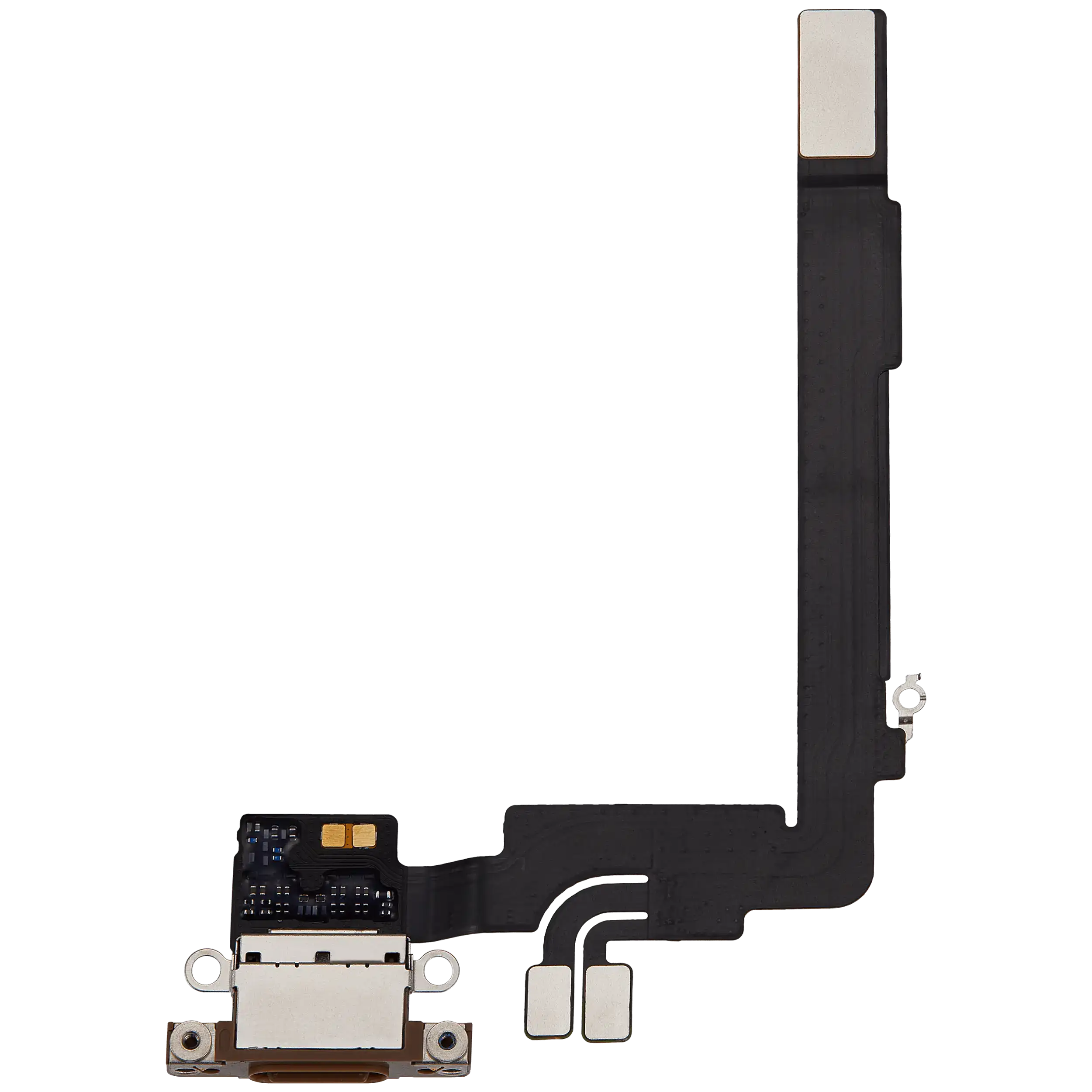 Ladebuchse Flex Cable für iPhone 16 Pro Max (gebrauchter OEM-Ausbau) (Desert Titanium)