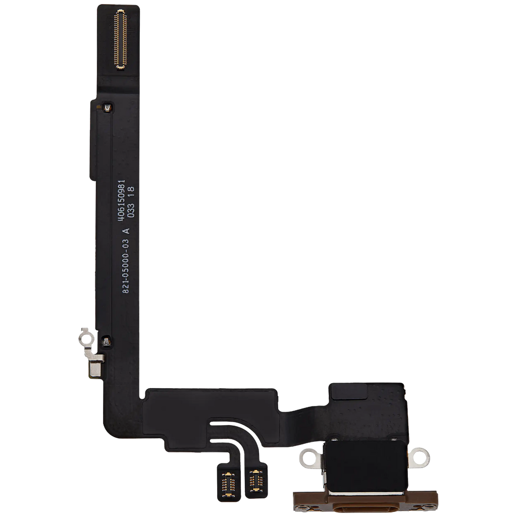 Ladebuchse Flex Cable für iPhone 16 Pro Max (gebrauchter OEM-Ausbau) (Desert Titanium)