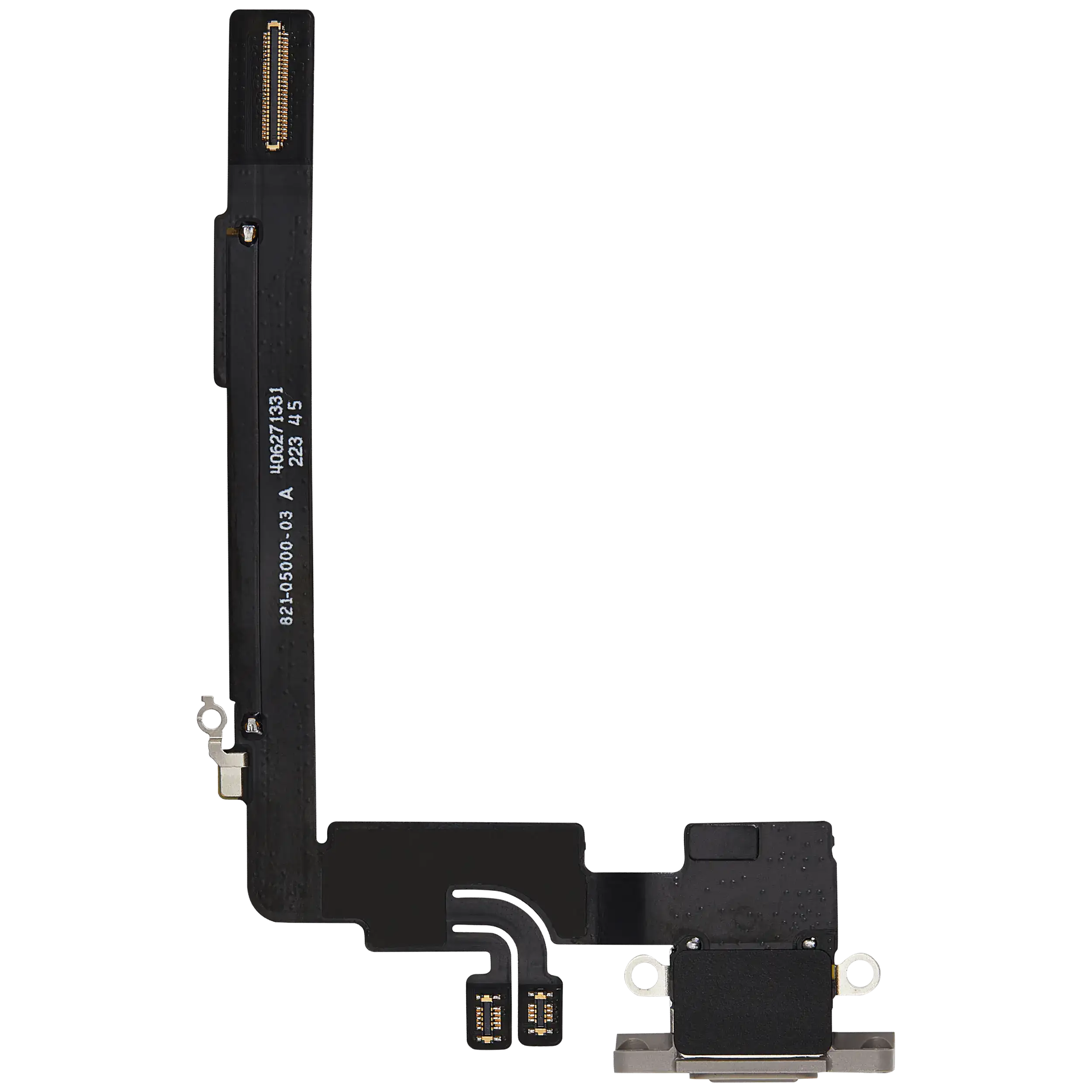 Ladebuchse Flex Cable für iPhone 16 Pro Max (gebrauchter OEM-Ausbau) (Natural Titanium)