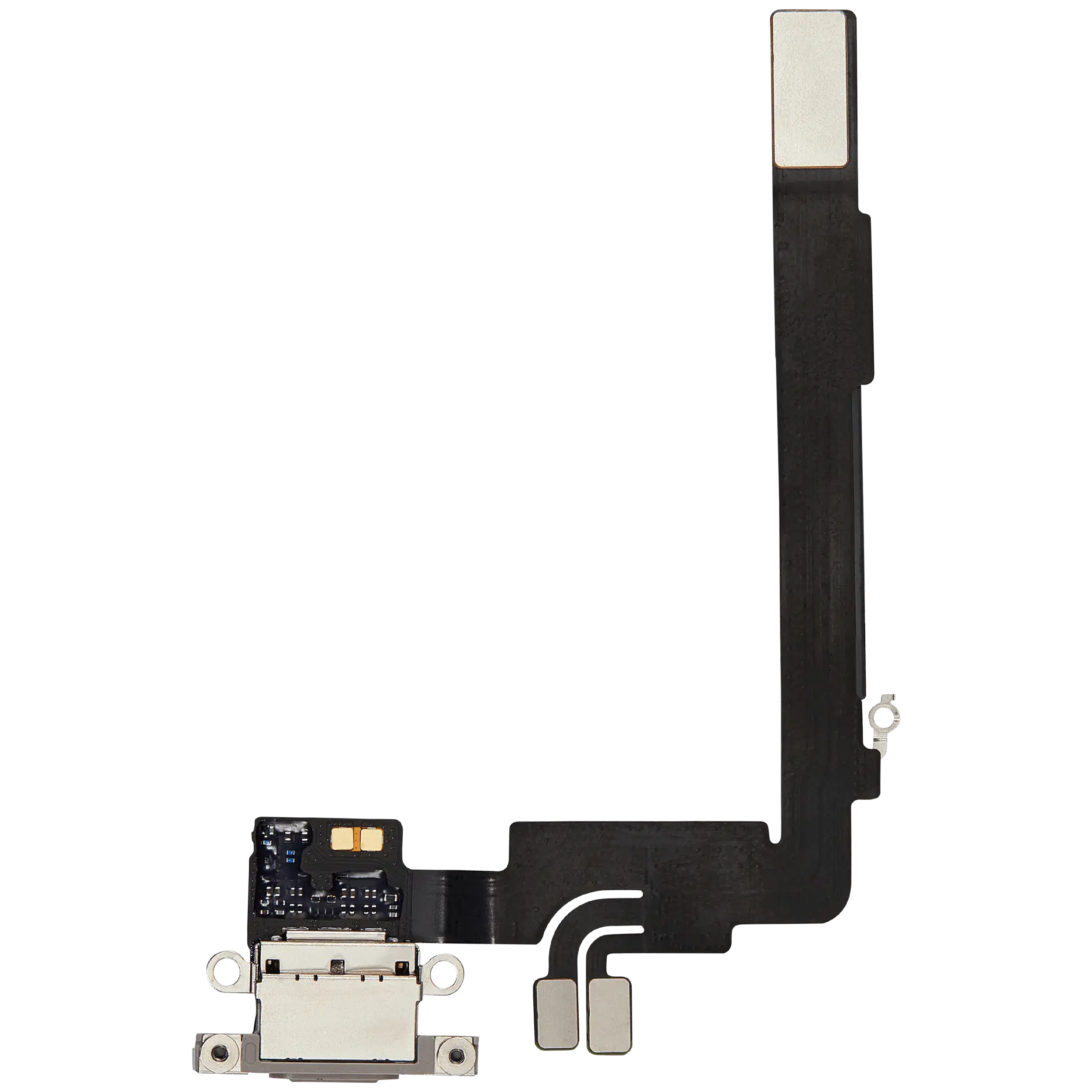 Ladebuchse Flex Cable für iPhone 16 Pro Max (gebrauchter OEM-Ausbau) (Natural Titanium)