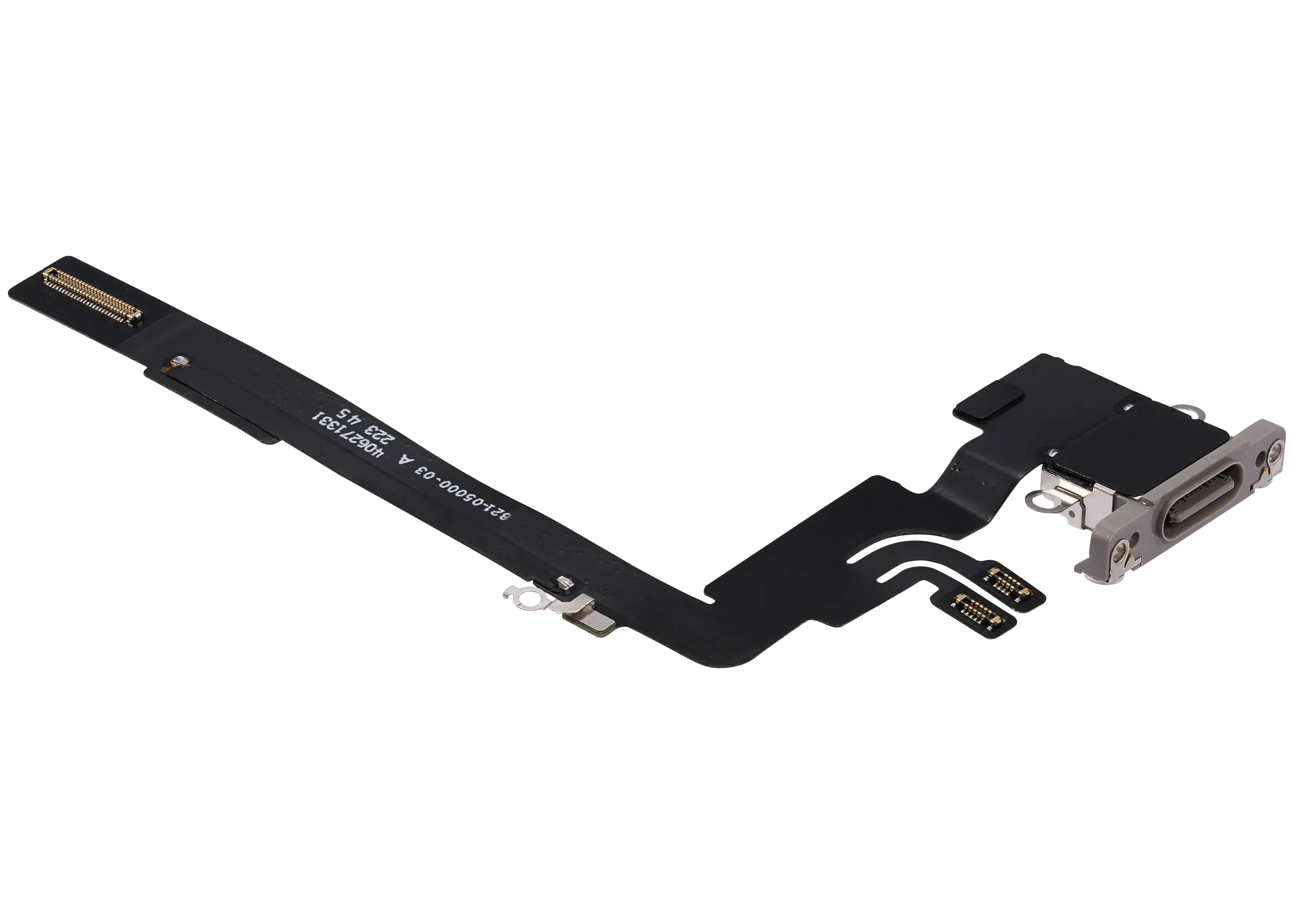 Ladebuchse Flex Cable für iPhone 16 Pro Max (gebrauchter OEM-Ausbau) (Natural Titanium)