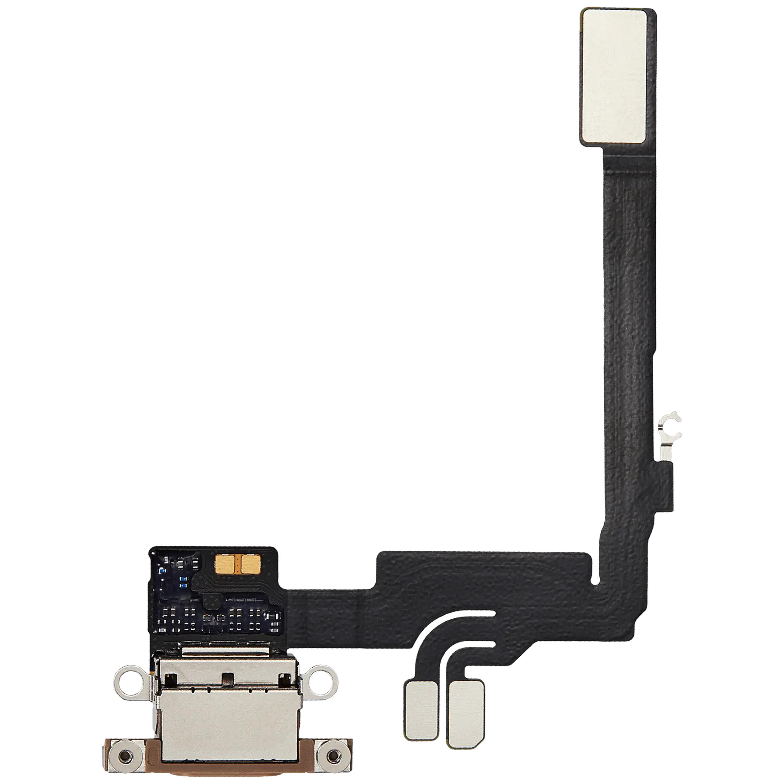 Ladebuchse Flex Cable für iPhone 16 Pro (gebrauchter OEM-Ausbau) (Desert Titanium)