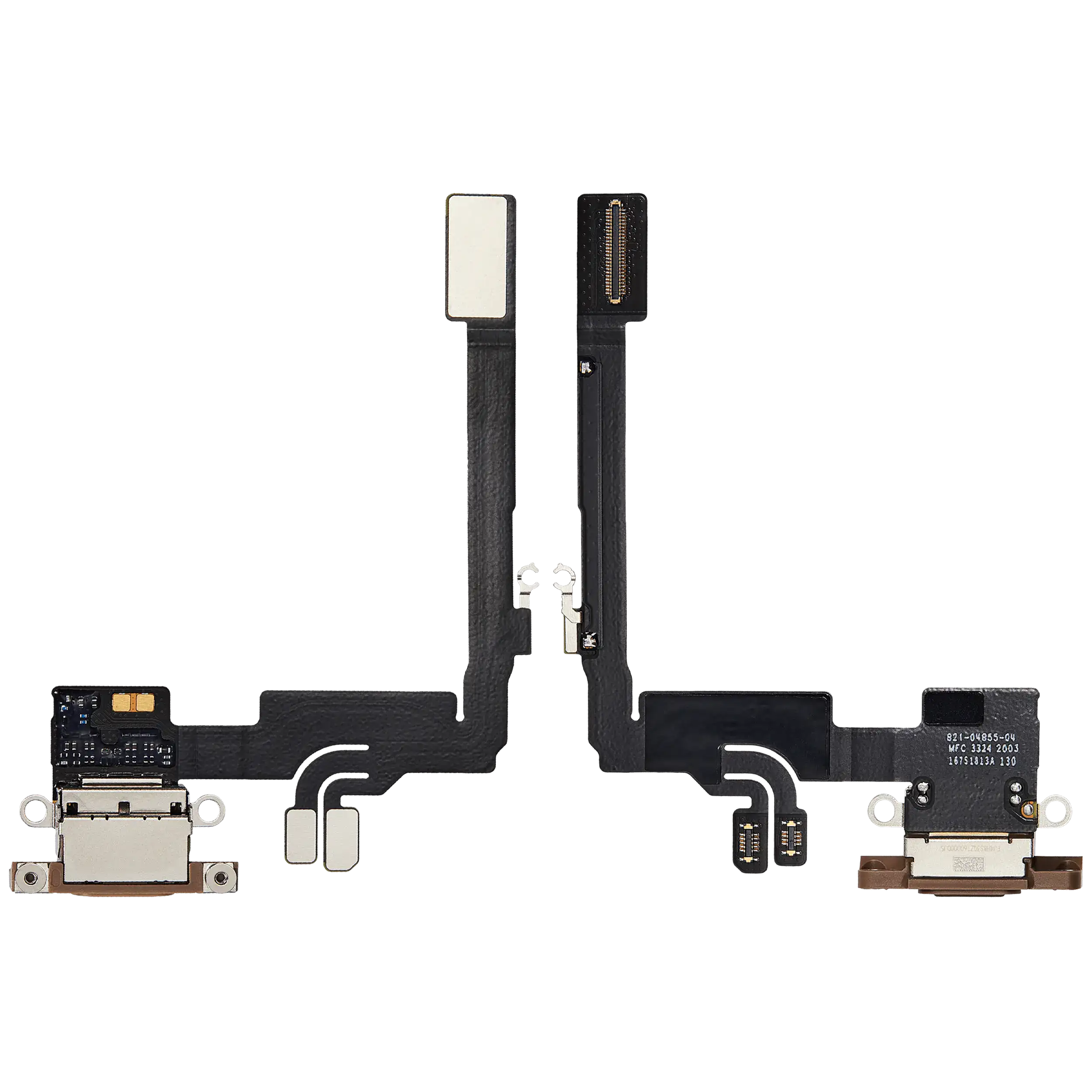 Ladebuchse Flex Cable für iPhone 16 Pro (gebrauchter OEM-Ausbau) (Desert Titanium)