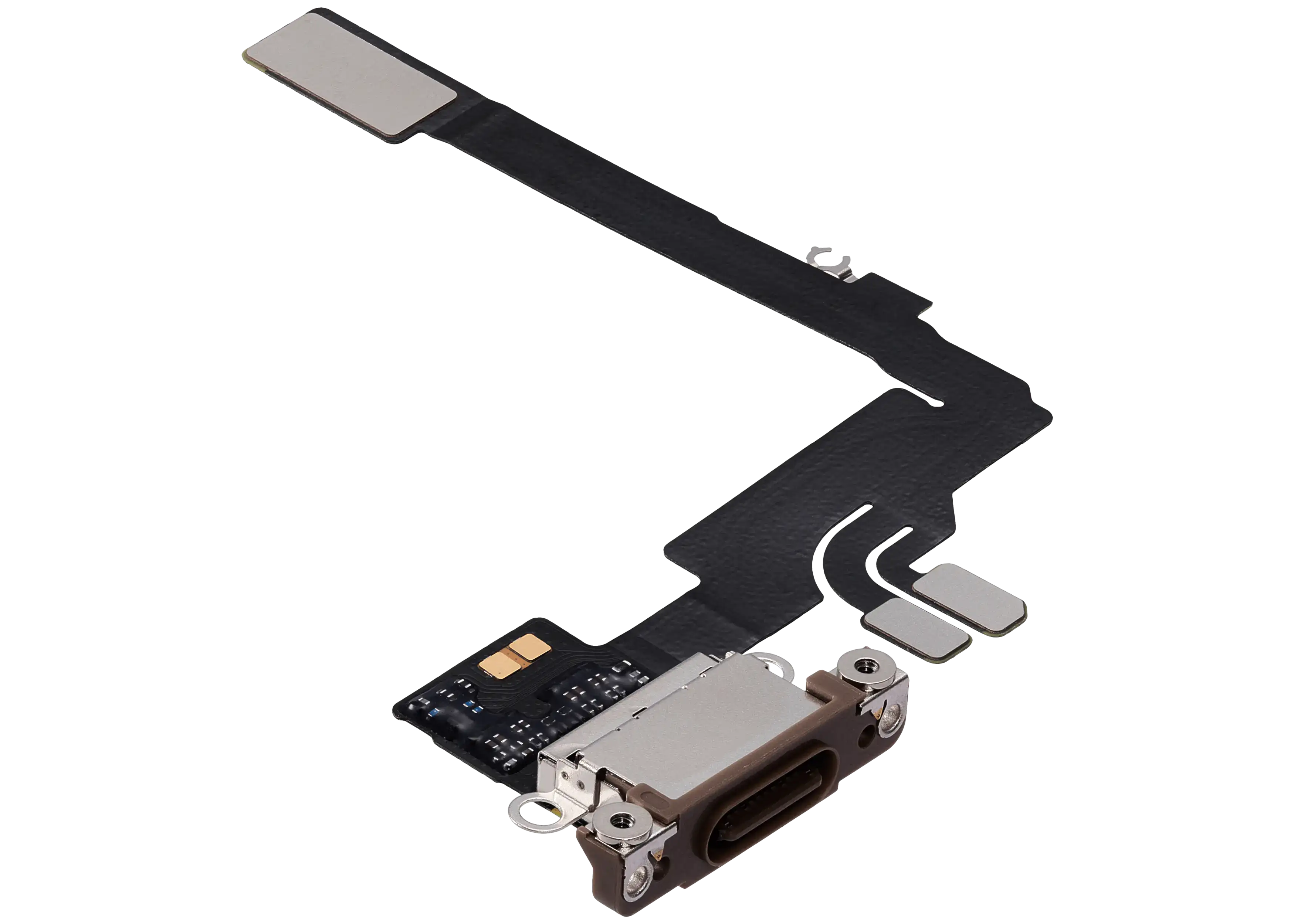 Ladebuchse Flex Cable für iPhone 16 Pro (gebrauchter OEM-Ausbau) (Desert Titanium)