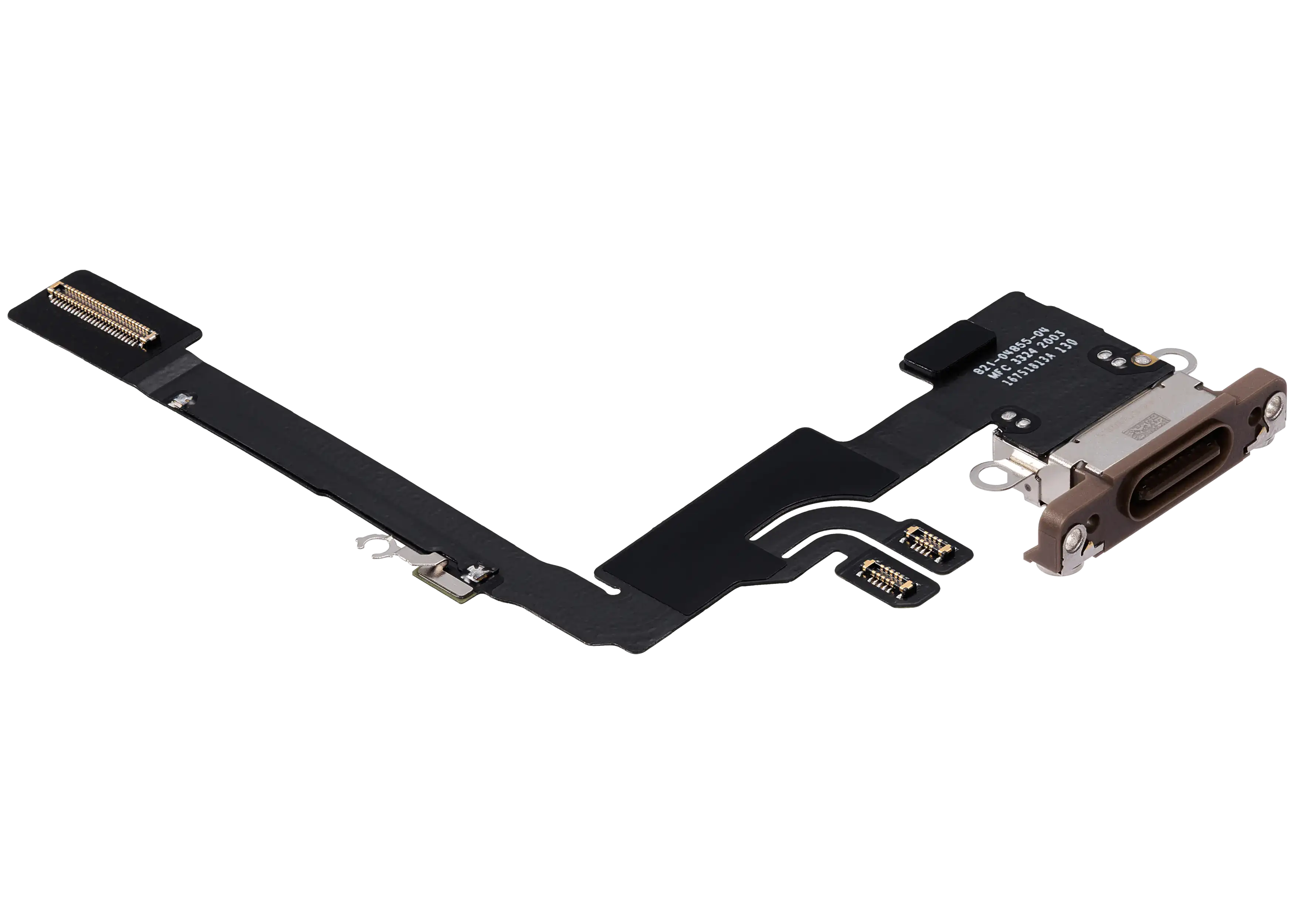 Ladebuchse Flex Cable für iPhone 16 Pro (gebrauchter OEM-Ausbau) (Desert Titanium)