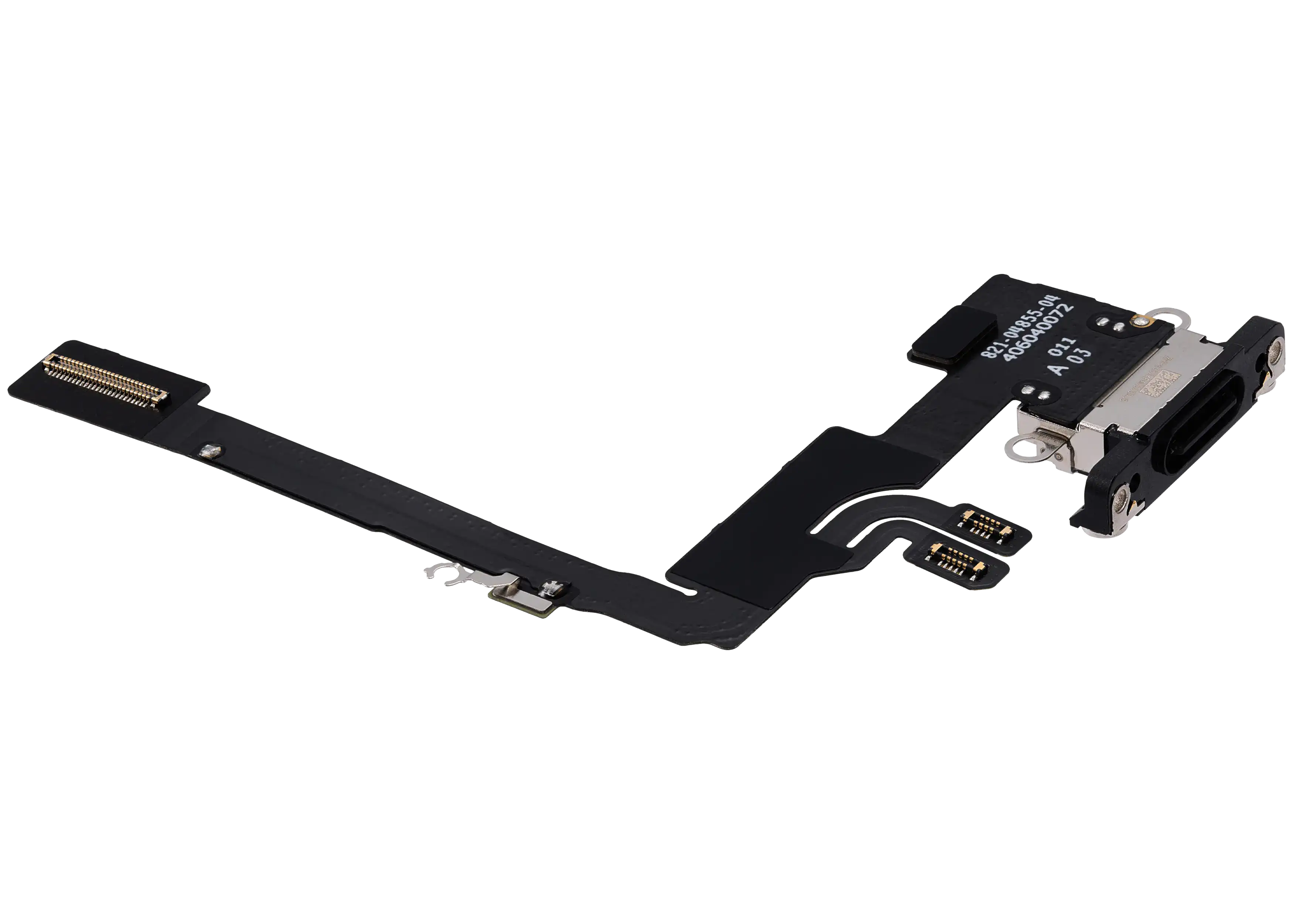 Ladebuchse Flex Cable für iPhone 16 Pro (gebrauchter OEM-Ausbau) (Schwarz Titanium)