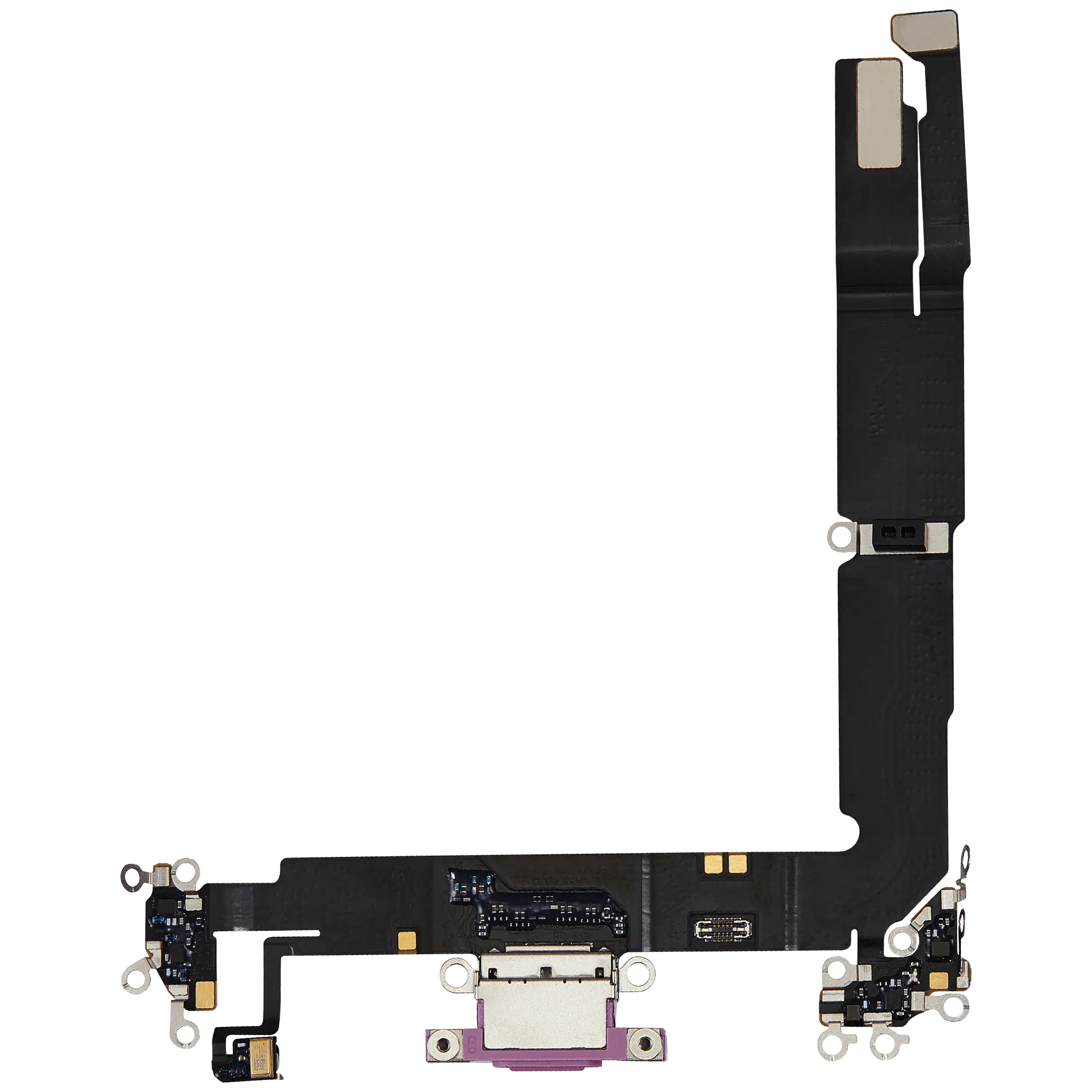 Ladebuchse Flex Cable für iPhone 16 Plus (gebrauchter OEM-Ausbau) (Pink)