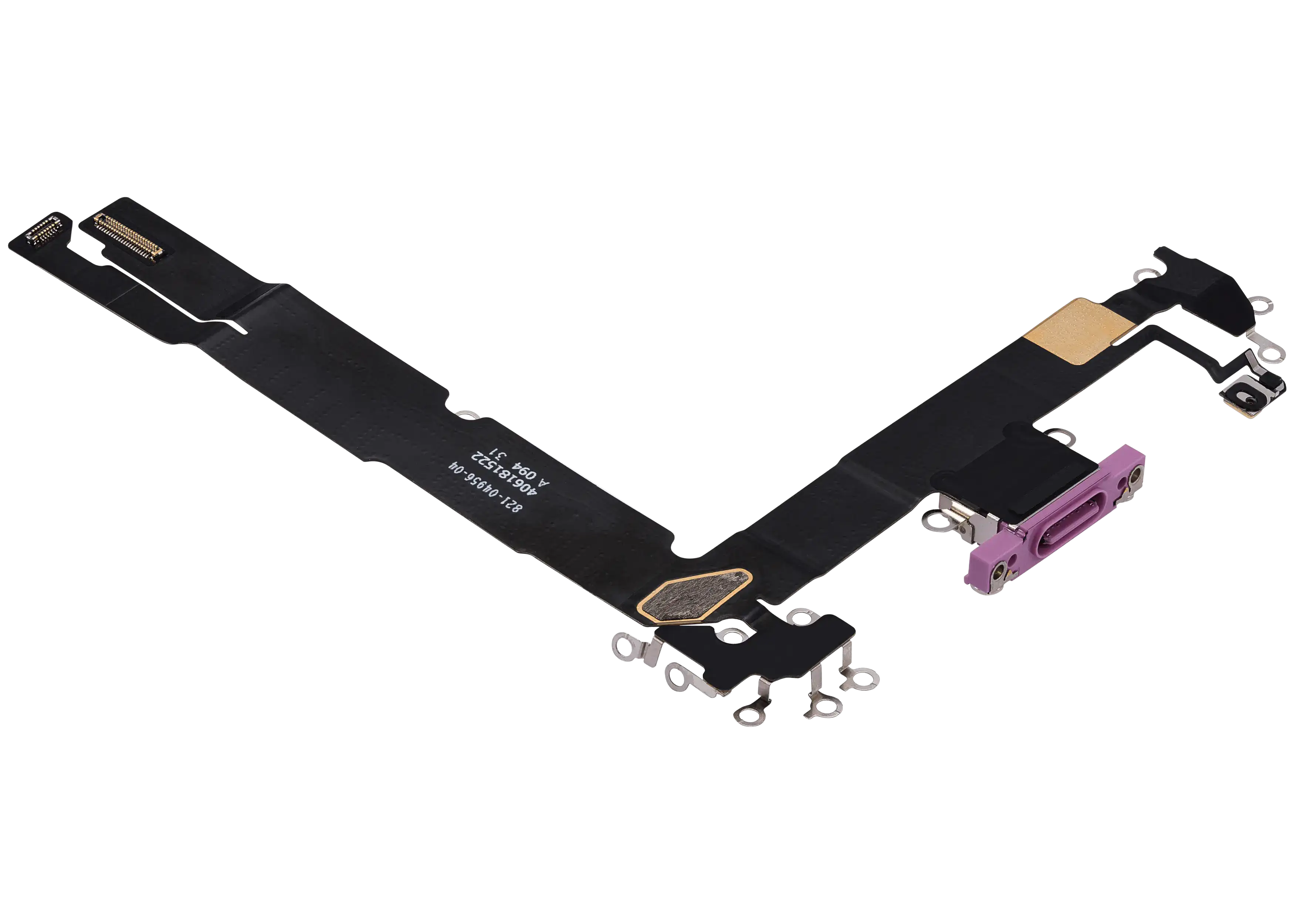 Ladebuchse Flex Cable für iPhone 16 Plus (gebrauchter OEM-Ausbau) (Pink)
