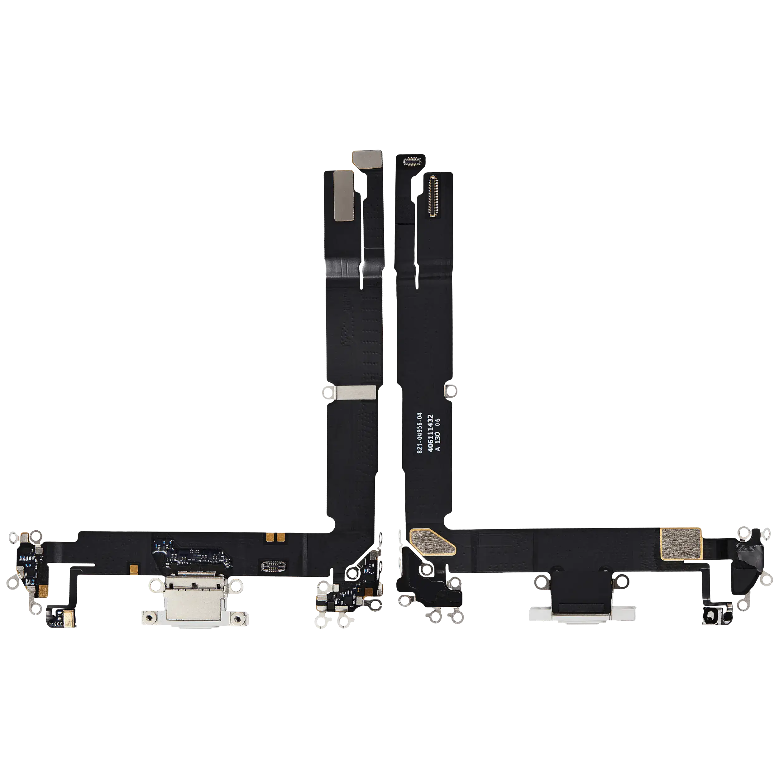 Ladebuchse Flex Cable für iPhone 16 Plus (gebrauchter OEM-Ausbau) (Weiß)