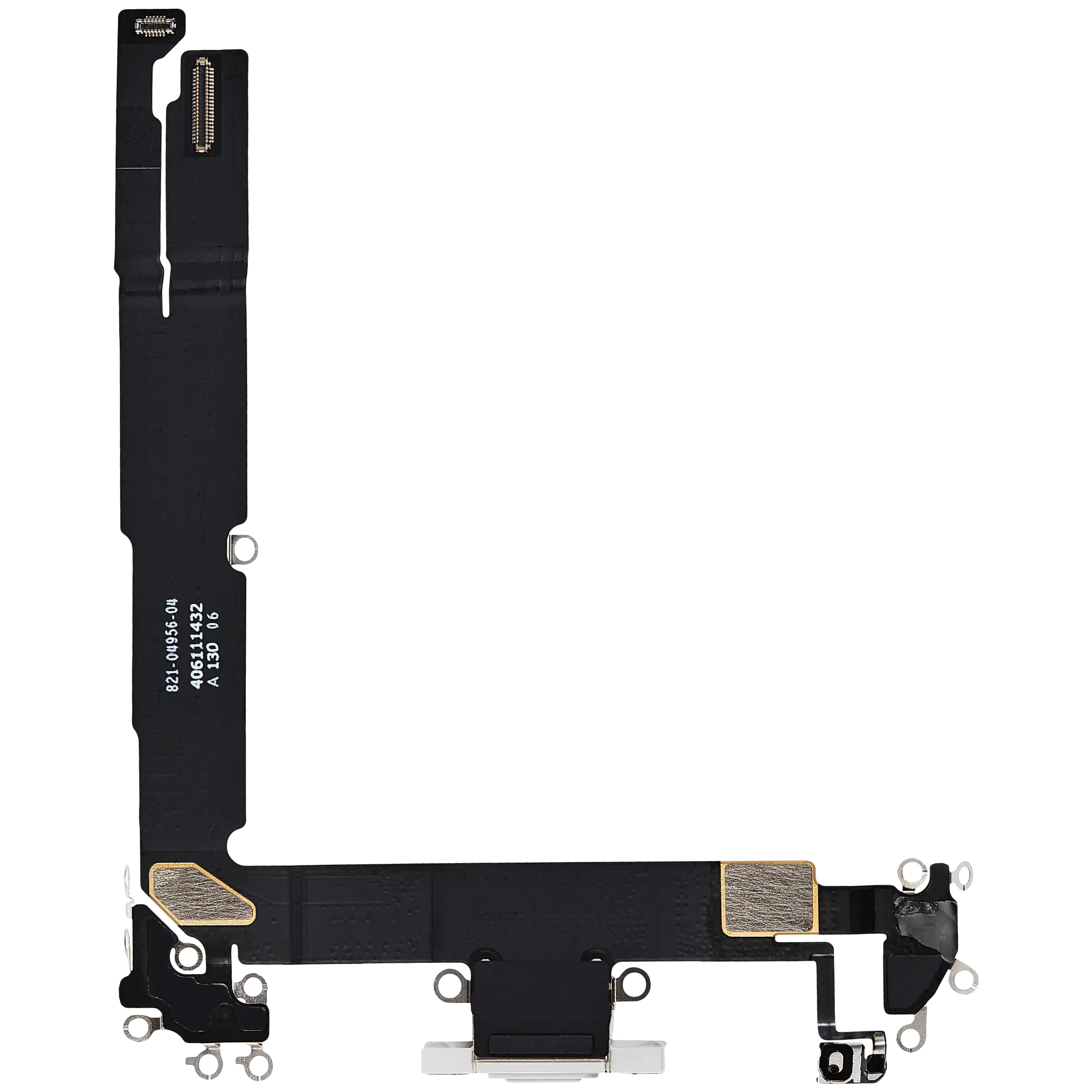 Ladebuchse Flex Cable für iPhone 16 Plus (gebrauchter OEM-Ausbau) (Weiß)