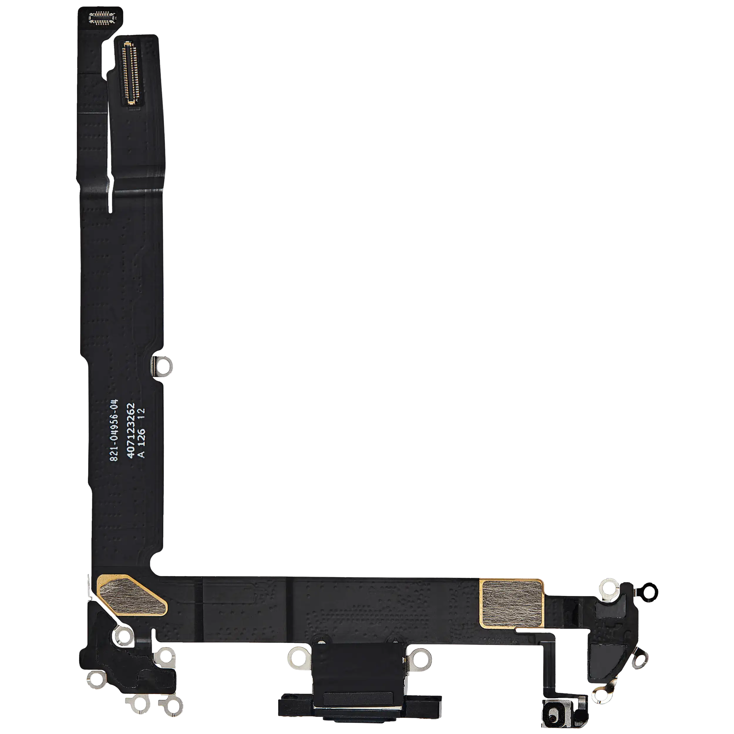 Ladebuchse Flex Cable für iPhone 16 Plus (gebrauchter OEM-Ausbau) (Schwarz)