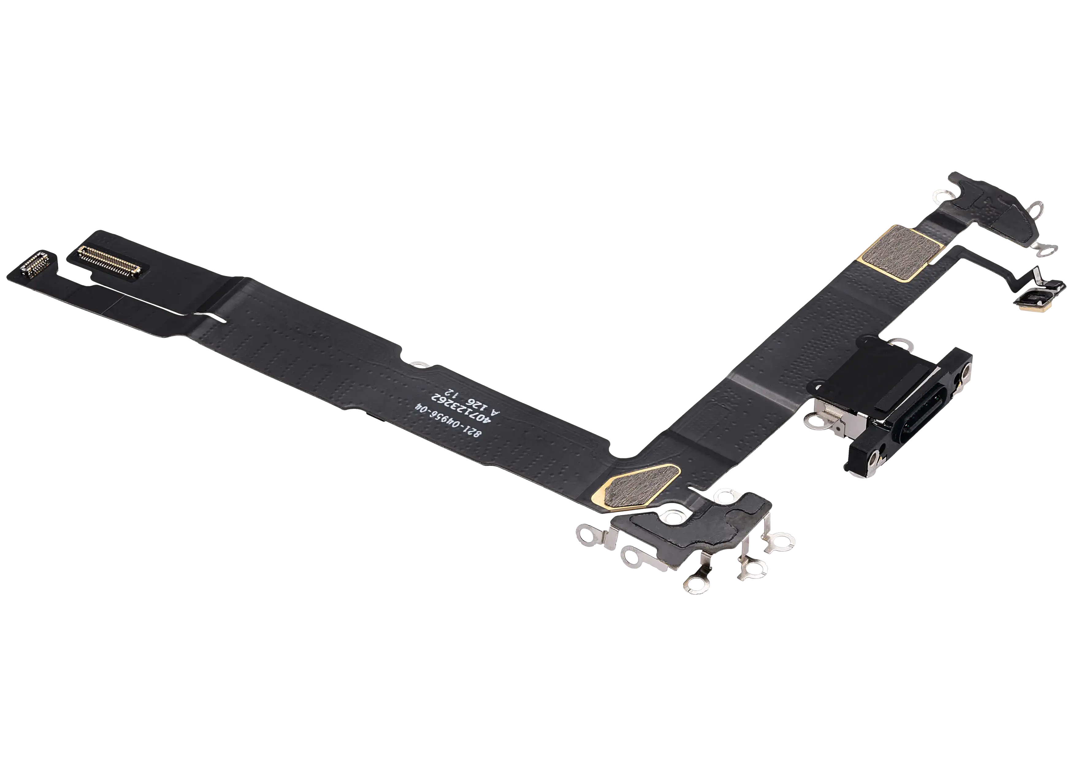 Ladebuchse Flex Cable für iPhone 16 Plus (gebrauchter OEM-Ausbau) (Schwarz)