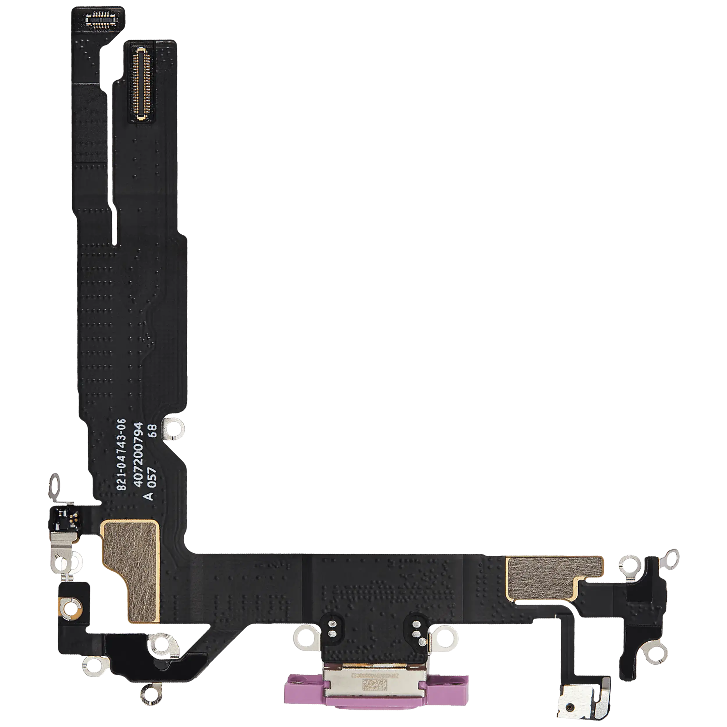Ladebuchse Flex Cable für iPhone 16 (gebrauchter OEM-Ausbau) (Pink)