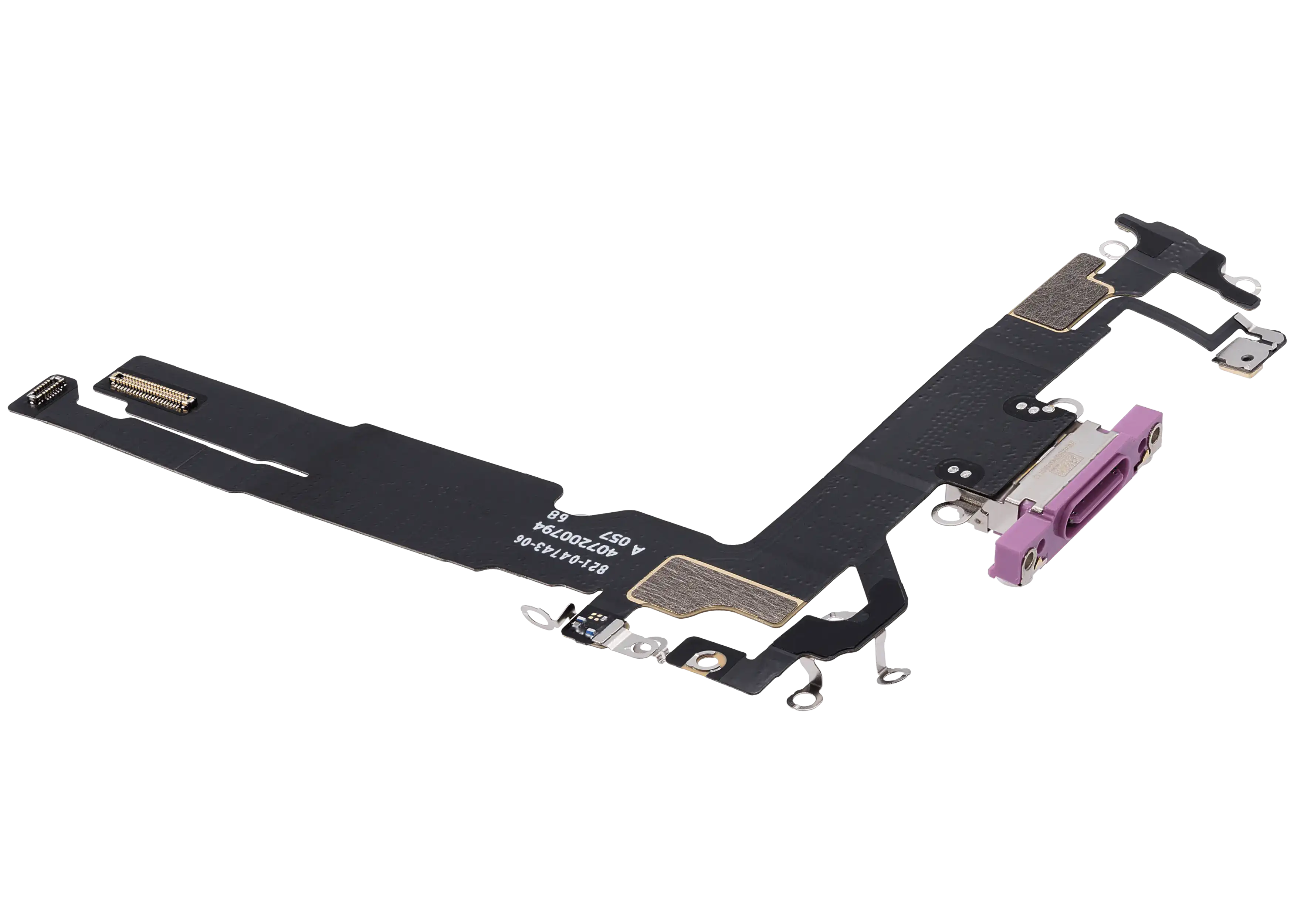 Ladebuchse Flex Cable für iPhone 16 (gebrauchter OEM-Ausbau) (Pink)