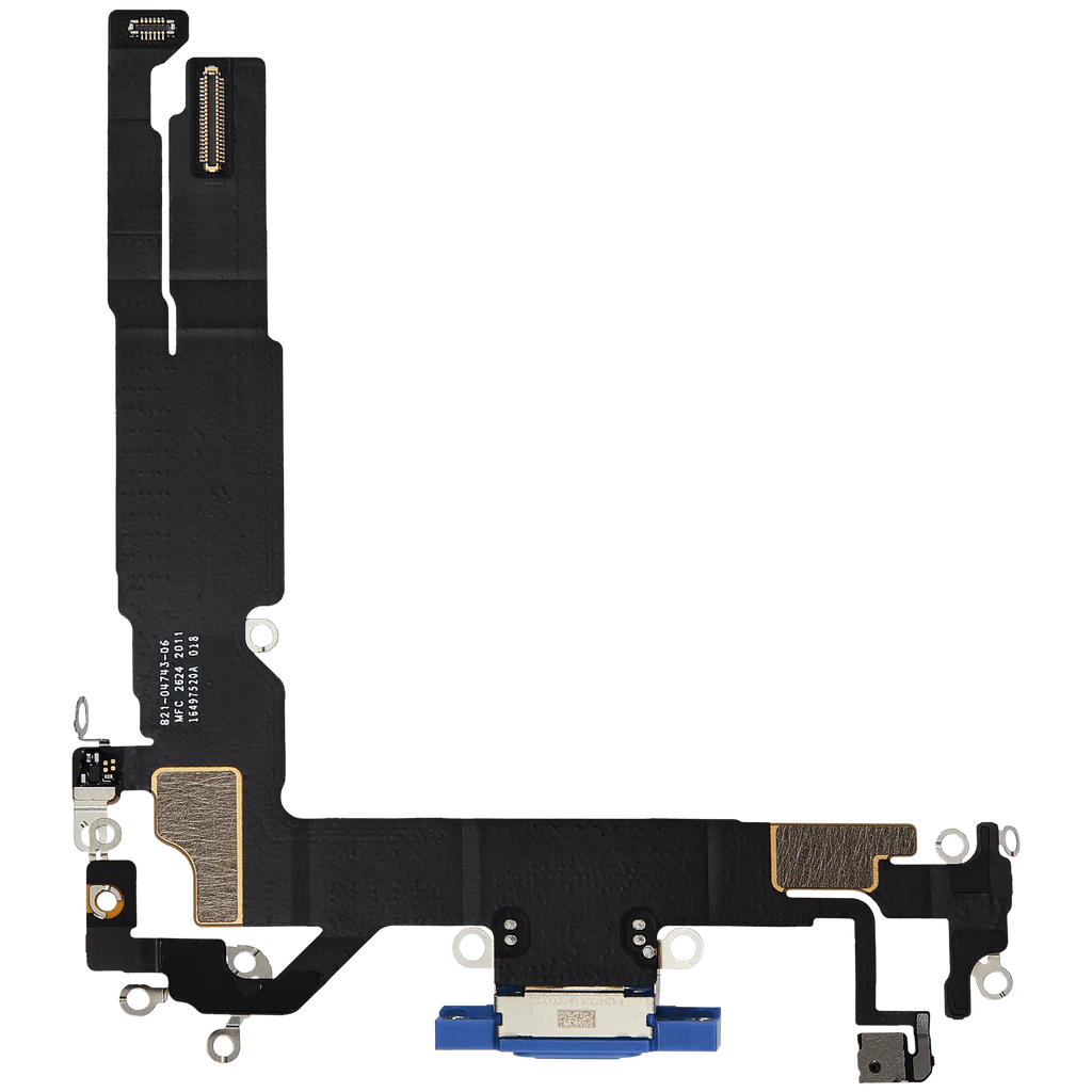 Ladebuchse Flex Cable für iPhone 16 (gebrauchter OEM-Ausbau) (Ultramarine)