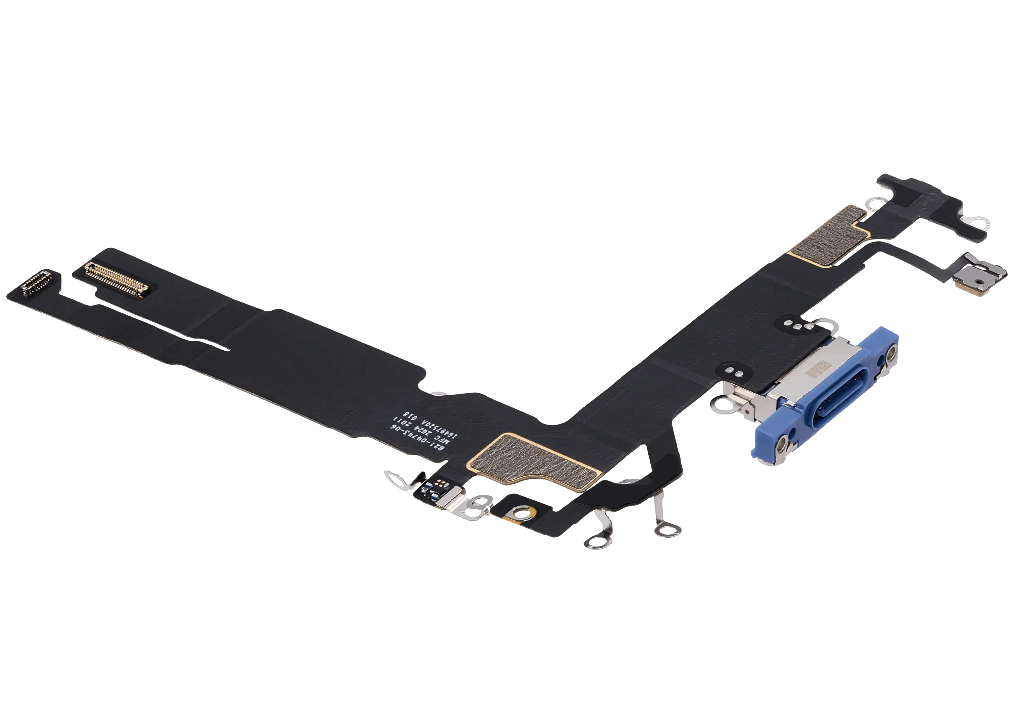 Ladebuchse Flex Cable für iPhone 16 (gebrauchter OEM-Ausbau) (Ultramarine)