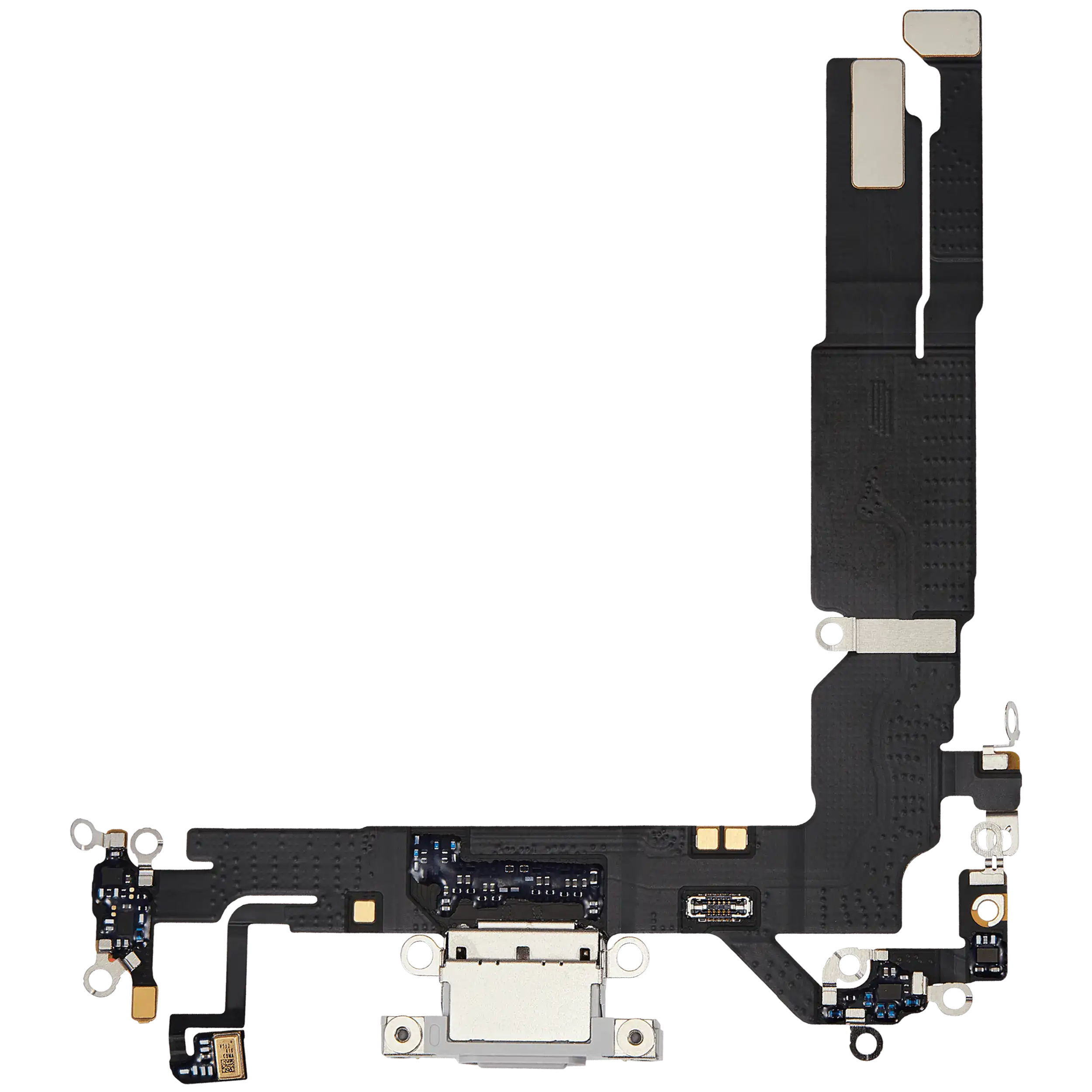 Ladebuchse Flex Cable für iPhone 16 (gebrauchter OEM-Ausbau) (Weiß)