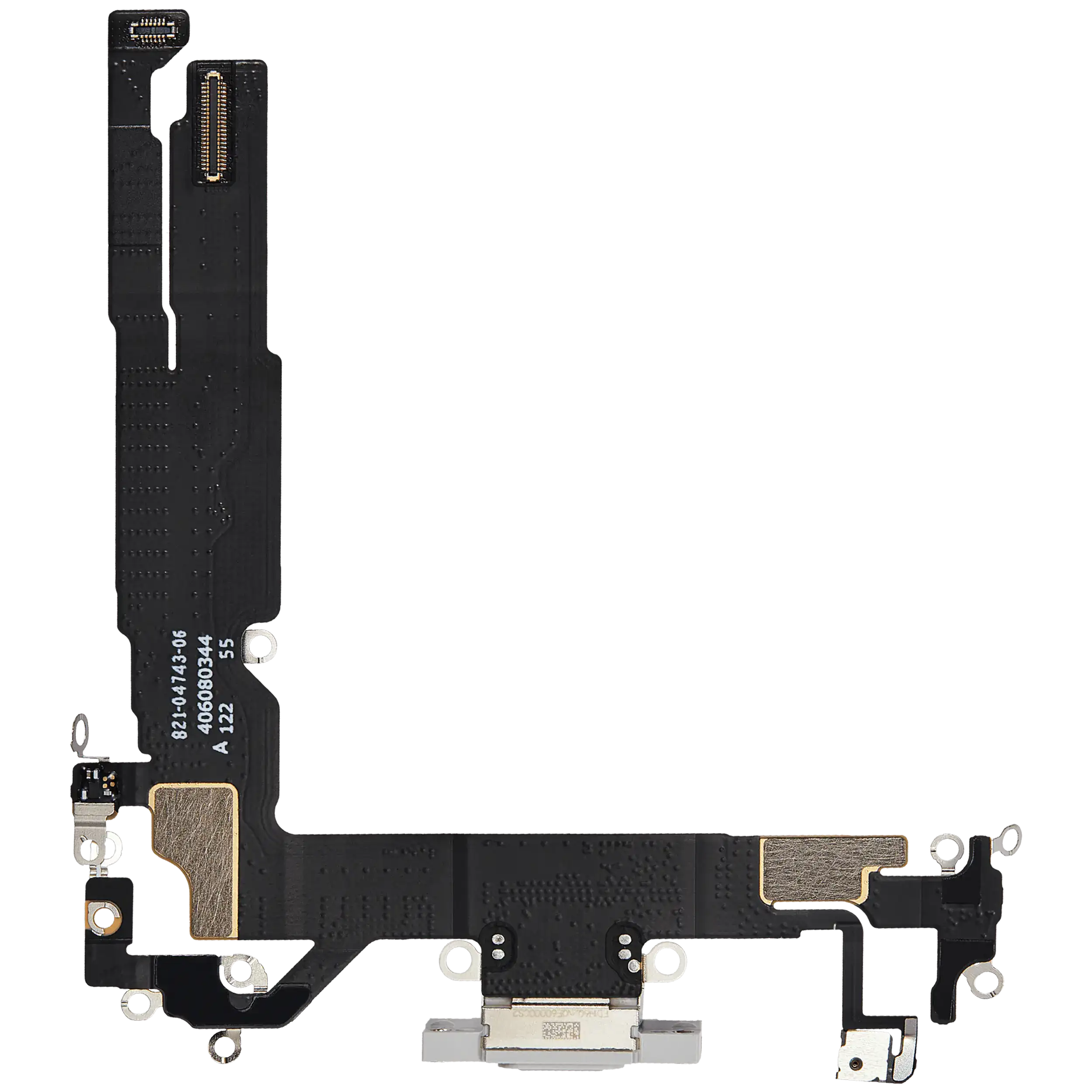 Ladebuchse Flex Cable für iPhone 16 (gebrauchter OEM-Ausbau) (Weiß)