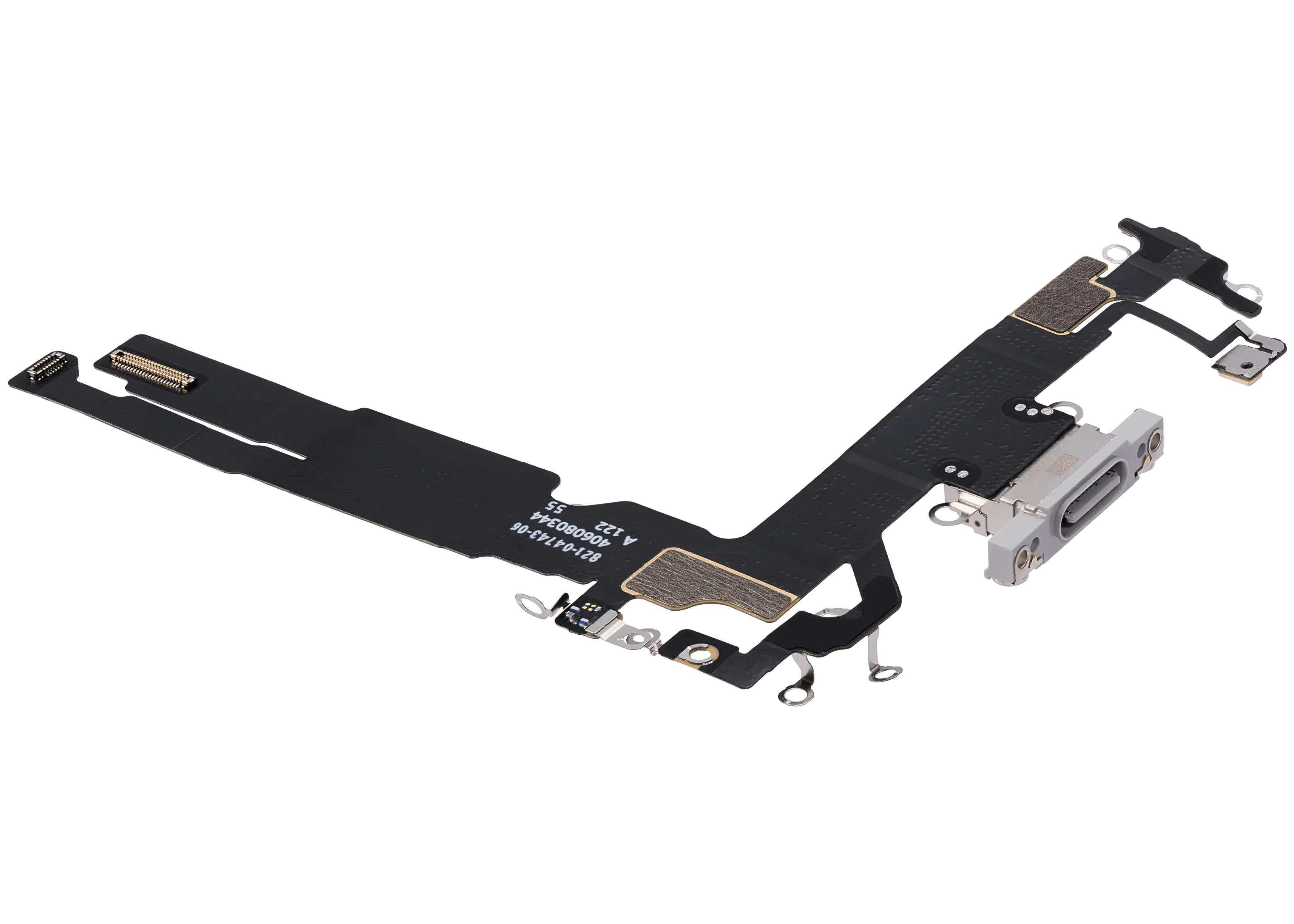 Ladebuchse Flex Cable für iPhone 16 (gebrauchter OEM-Ausbau) (Weiß)