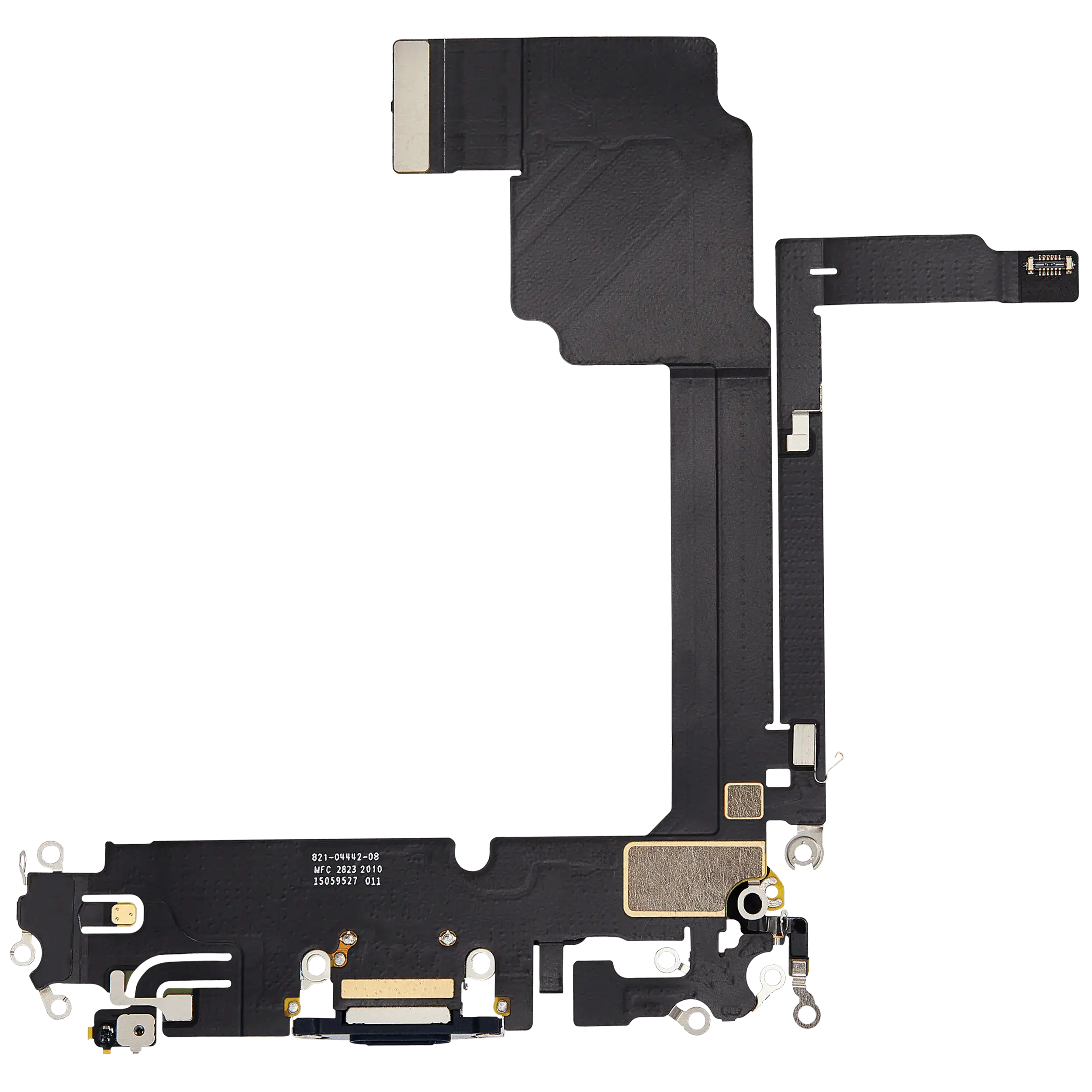 Ladebuchse Flex Cable für iPhone 15 Pro Max (gebrauchter OEM-Ausbau) (Blau Titanium)