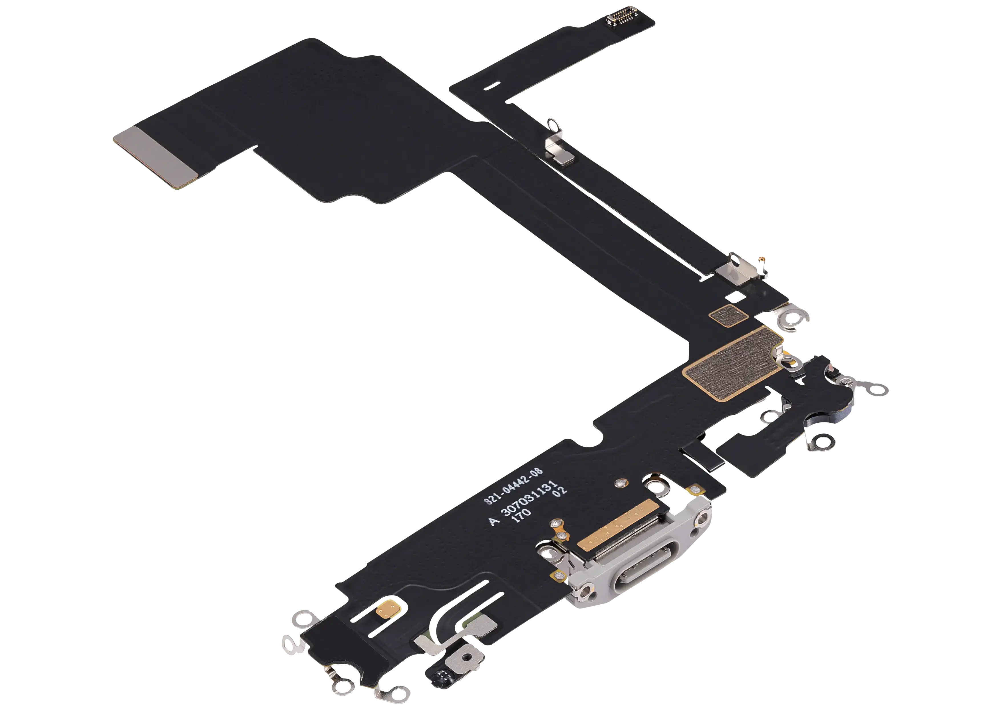 Ladebuchse Flex Cable für iPhone 15 Pro Max (gebrauchter OEM-Ausbau) (Weiß Titanium)