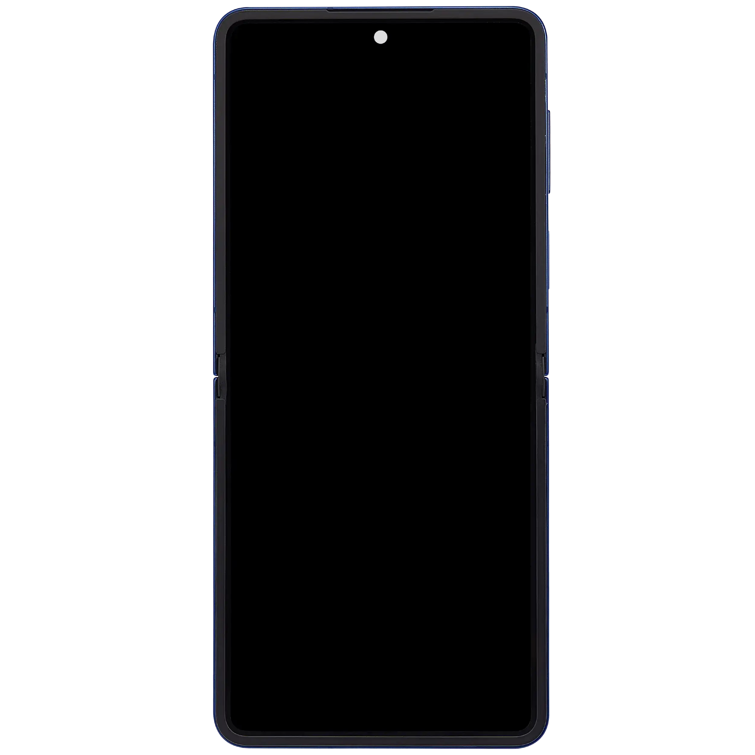 Inner OLED-Display mit Rahmen Compatible für Samsung Galaxy Z Flip 7 5G (US-Version) (Refurbished) (Blue Shadow)