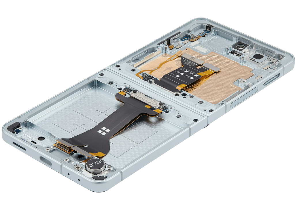 Inner OLED-Display mit Rahmen Compatible für Samsung Galaxy Z Flip 7 5G (US-Version) (Refurbished) (Mint)
