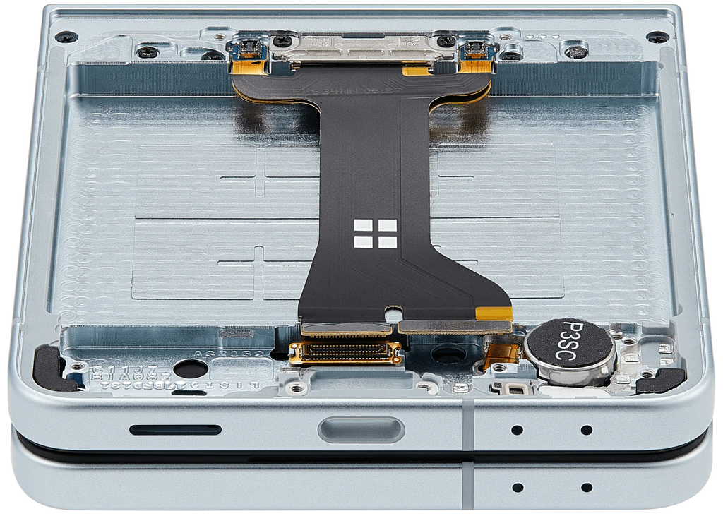 Inner OLED-Display mit Rahmen Compatible für Samsung Galaxy Z Flip 7 5G (US-Version) (Refurbished) (Mint)
