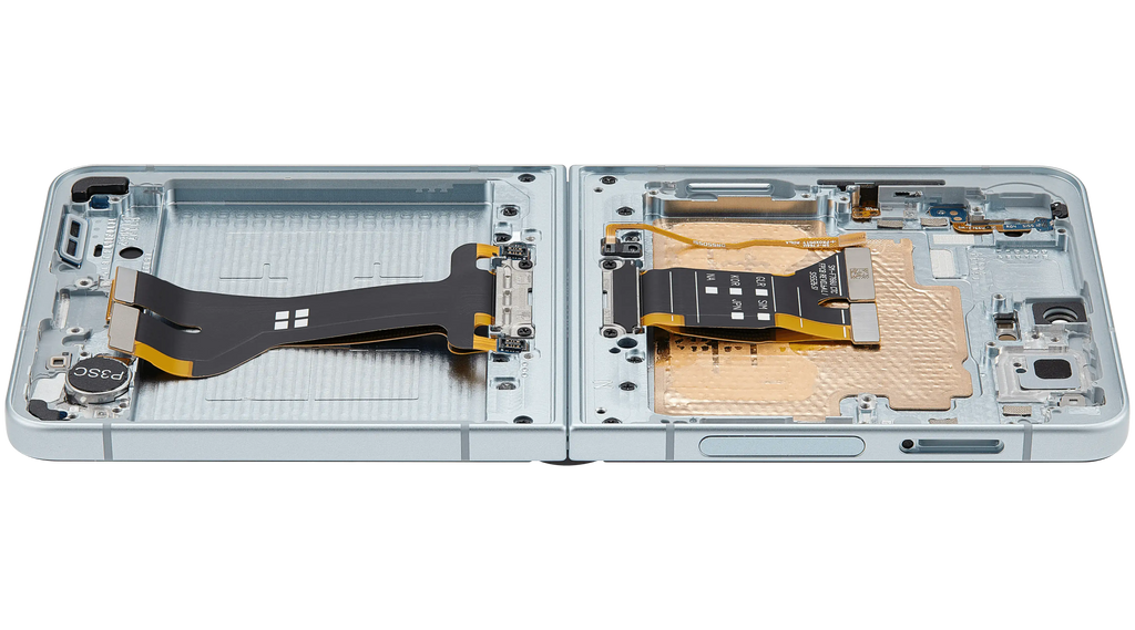 Inner OLED-Display mit Rahmen Compatible für Samsung Galaxy Z Flip 7 5G (US-Version) (Refurbished) (Mint)
