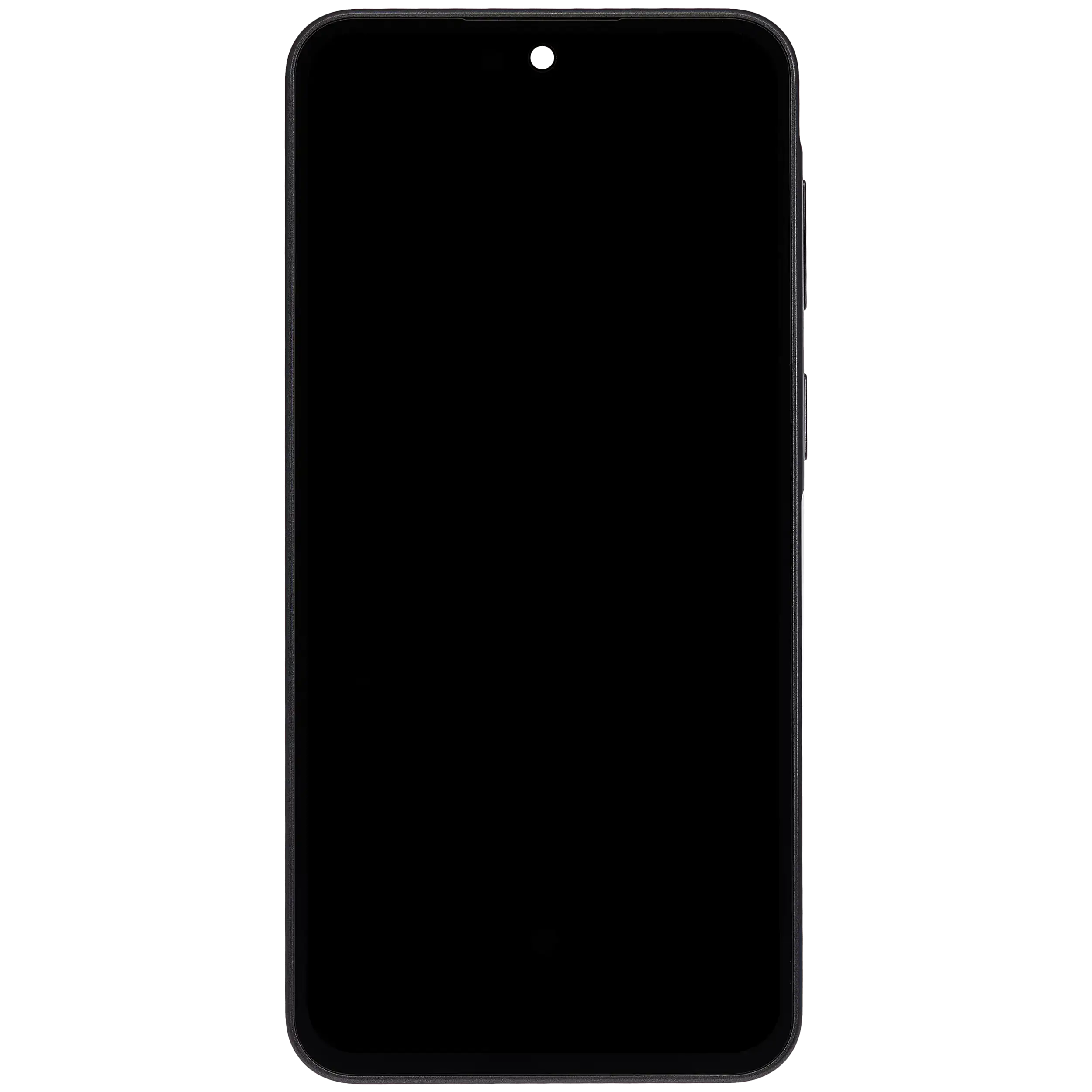 OLED-Display mit Rahmen für Samsung Galaxy A37 5G (A376 / 2026) (Refurbished) (Charkoal)