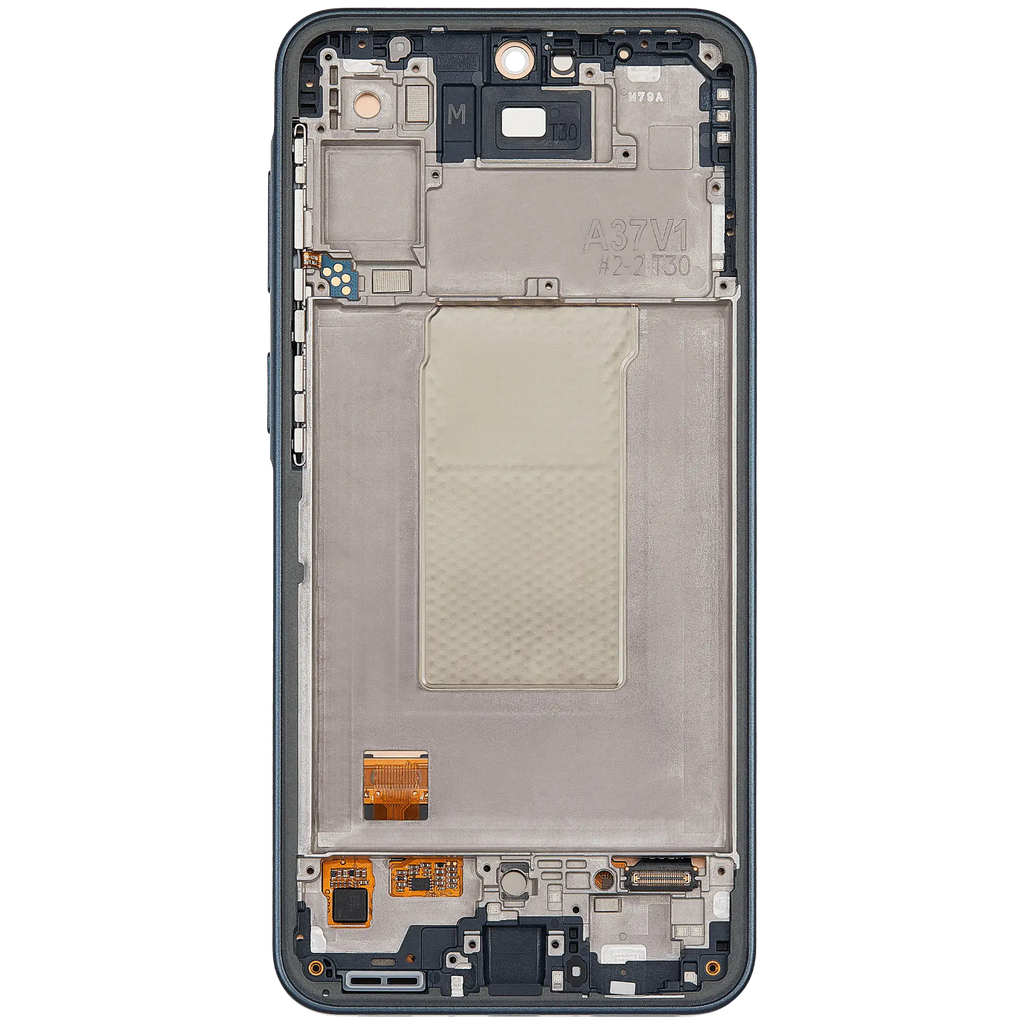 OLED-Display mit Rahmen für Samsung Galaxy A37 5G (A376 / 2026) (Refurbished) (Graygreen)