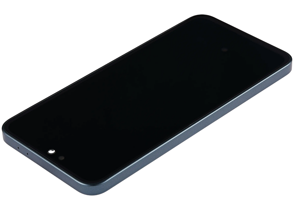 OLED-Display mit Rahmen für Samsung Galaxy A37 5G (A376 / 2026) (Refurbished) (Graygreen)