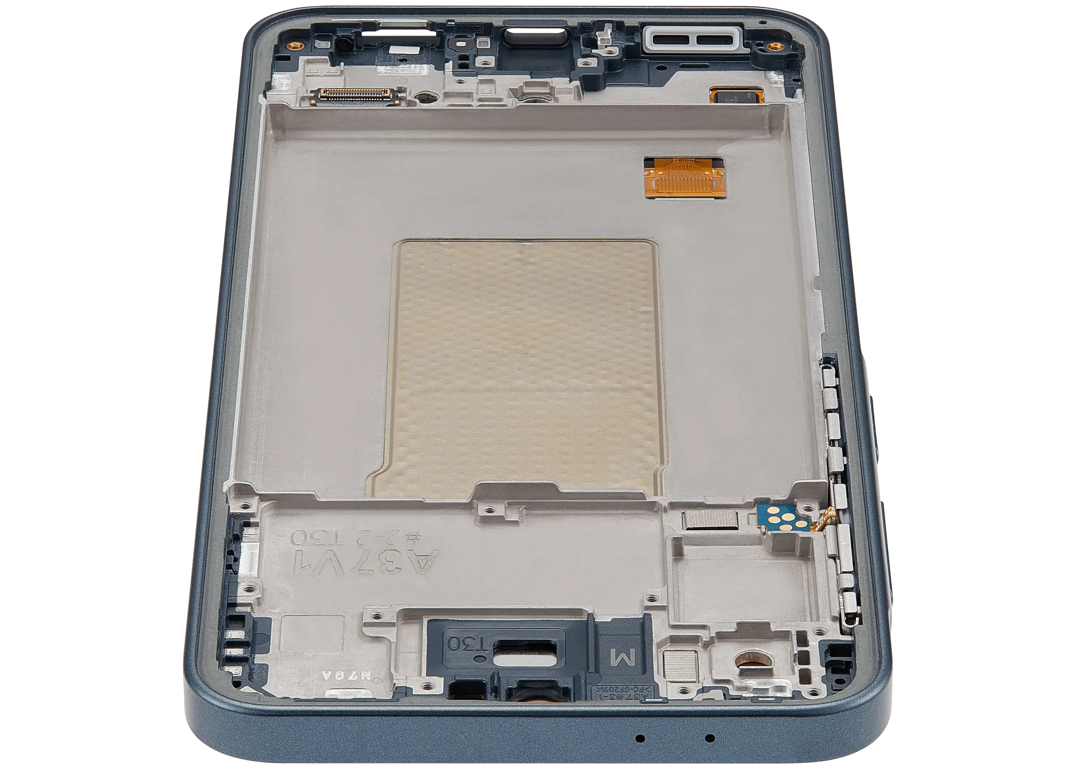 OLED-Display mit Rahmen für Samsung Galaxy A37 5G (A376 / 2026) (Refurbished) (Graygreen)