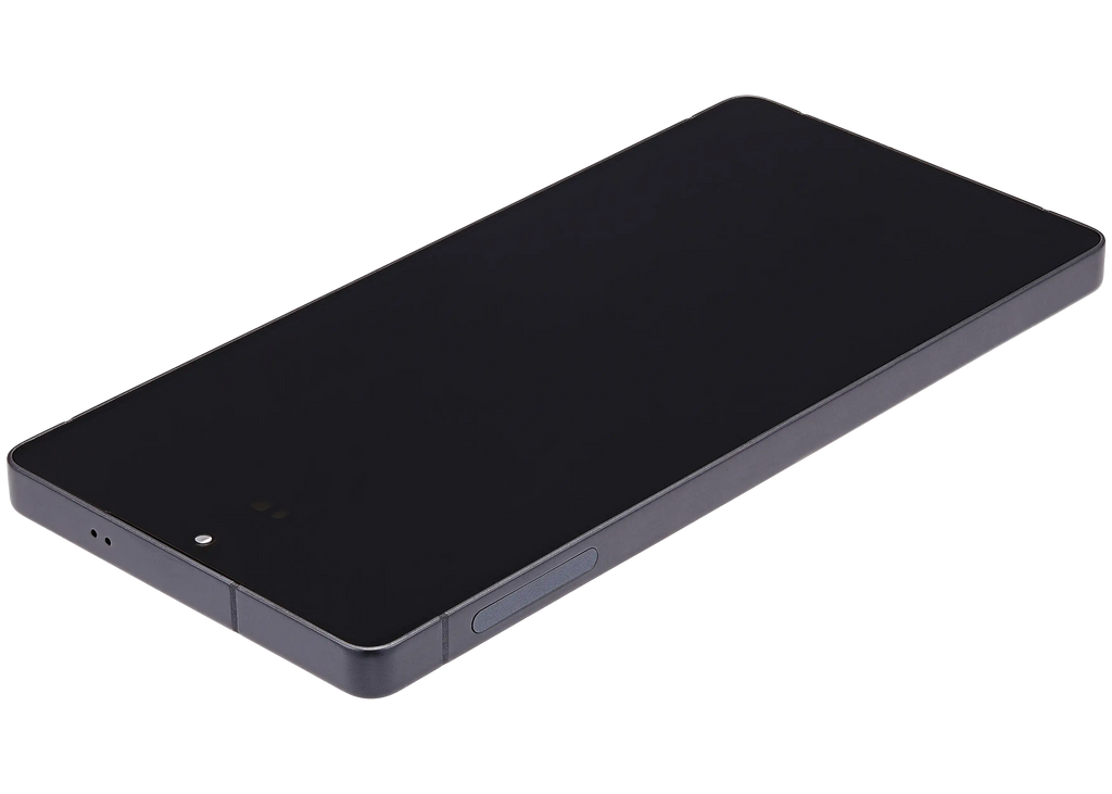 OLED-Display mit Rahmen für Samsung Galaxy S25 Ultra 5G (US & International) (Aftermarket Plus) (120Hz) (Titanium Jet Black)
