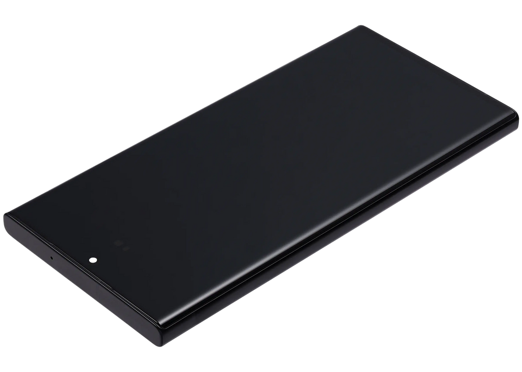 OLED-Display mit Rahmen für Samsung Galaxy S23 Ultra (US & International) (Aftermarket Plus) (120Hz) (Graphite)