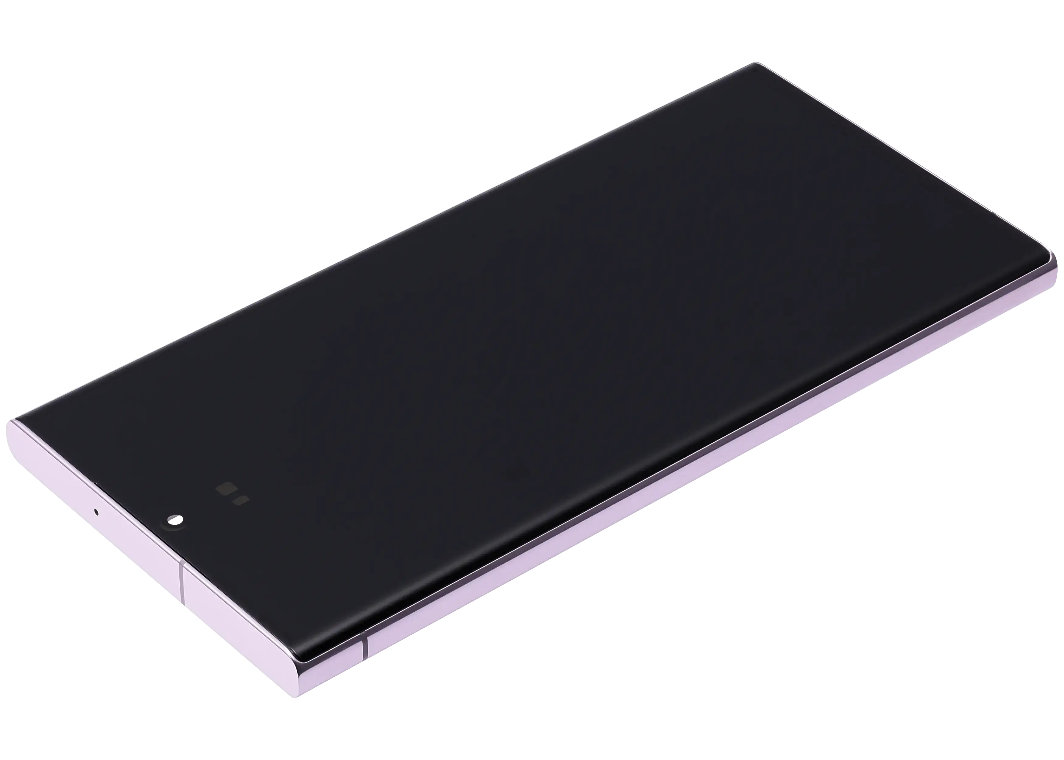 OLED-Display mit Rahmen für Samsung Galaxy S23 Ultra (US & International) (Aftermarket Plus) (120Hz) (Lavender)
