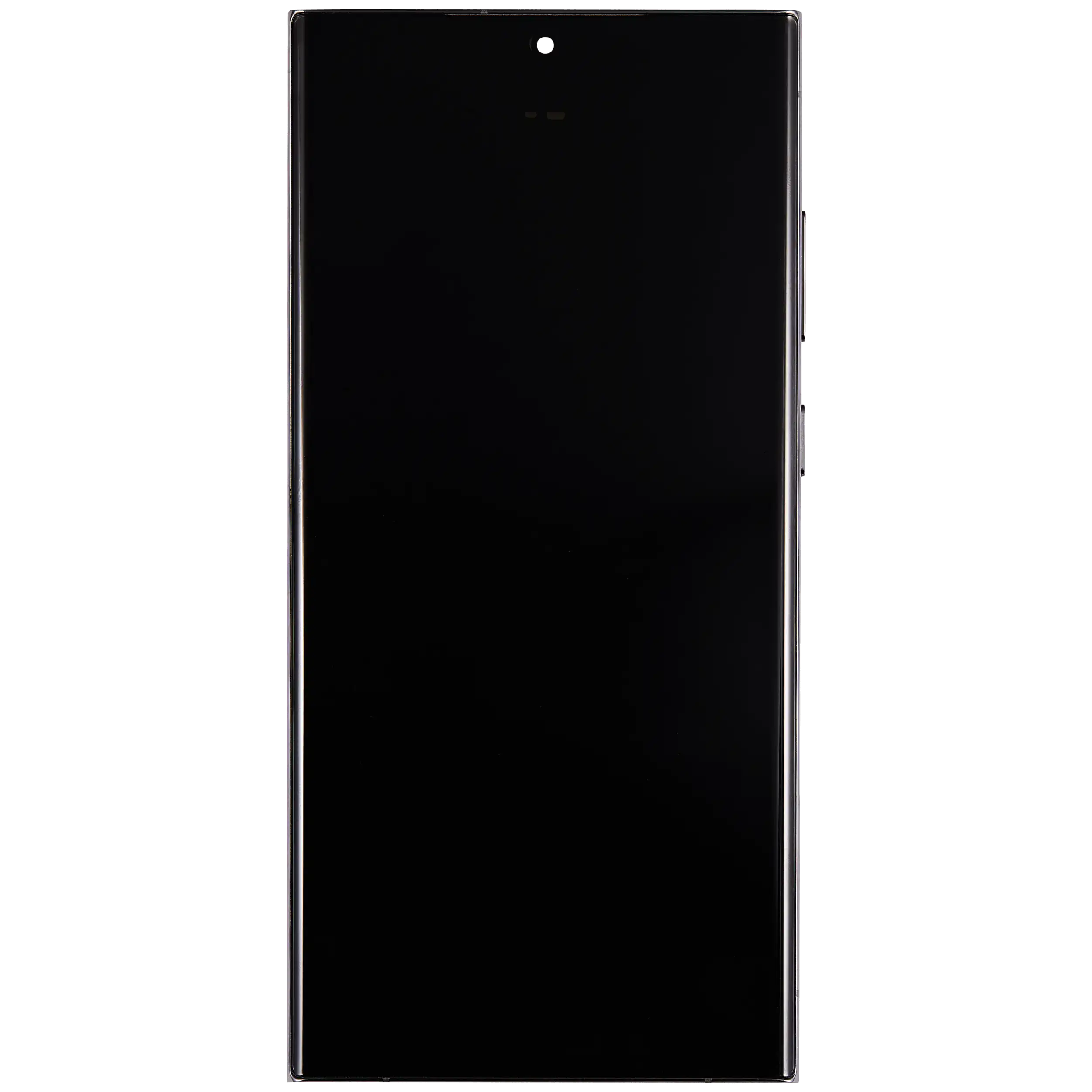 OLED-Display mit Rahmen für Samsung Galaxy S23 Ultra (US & International) (Aftermarket Plus) (120Hz) (Grün)