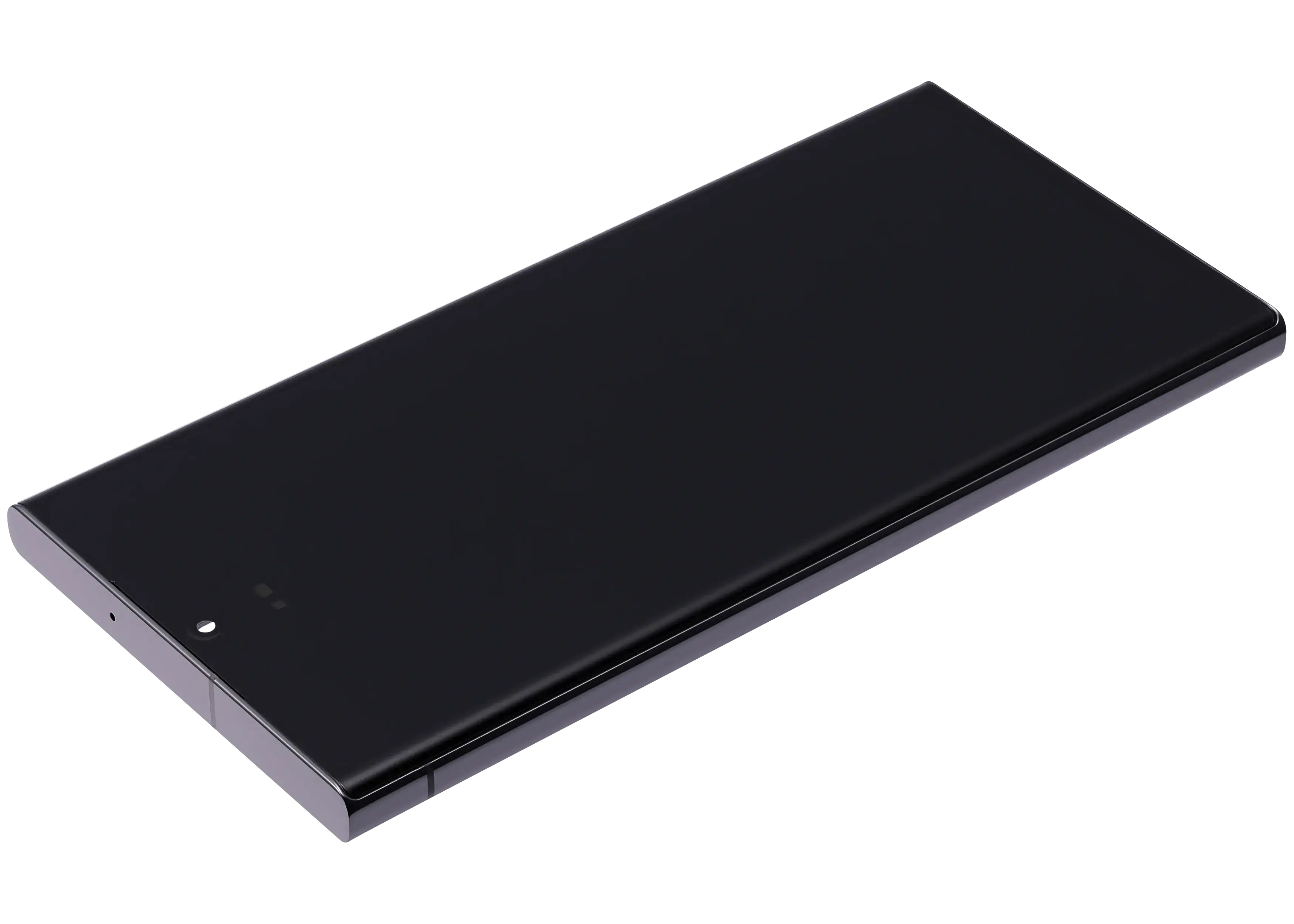 OLED-Display mit Rahmen für Samsung Galaxy S23 Ultra (US & International) (Aftermarket Plus) (120Hz) (Grün)