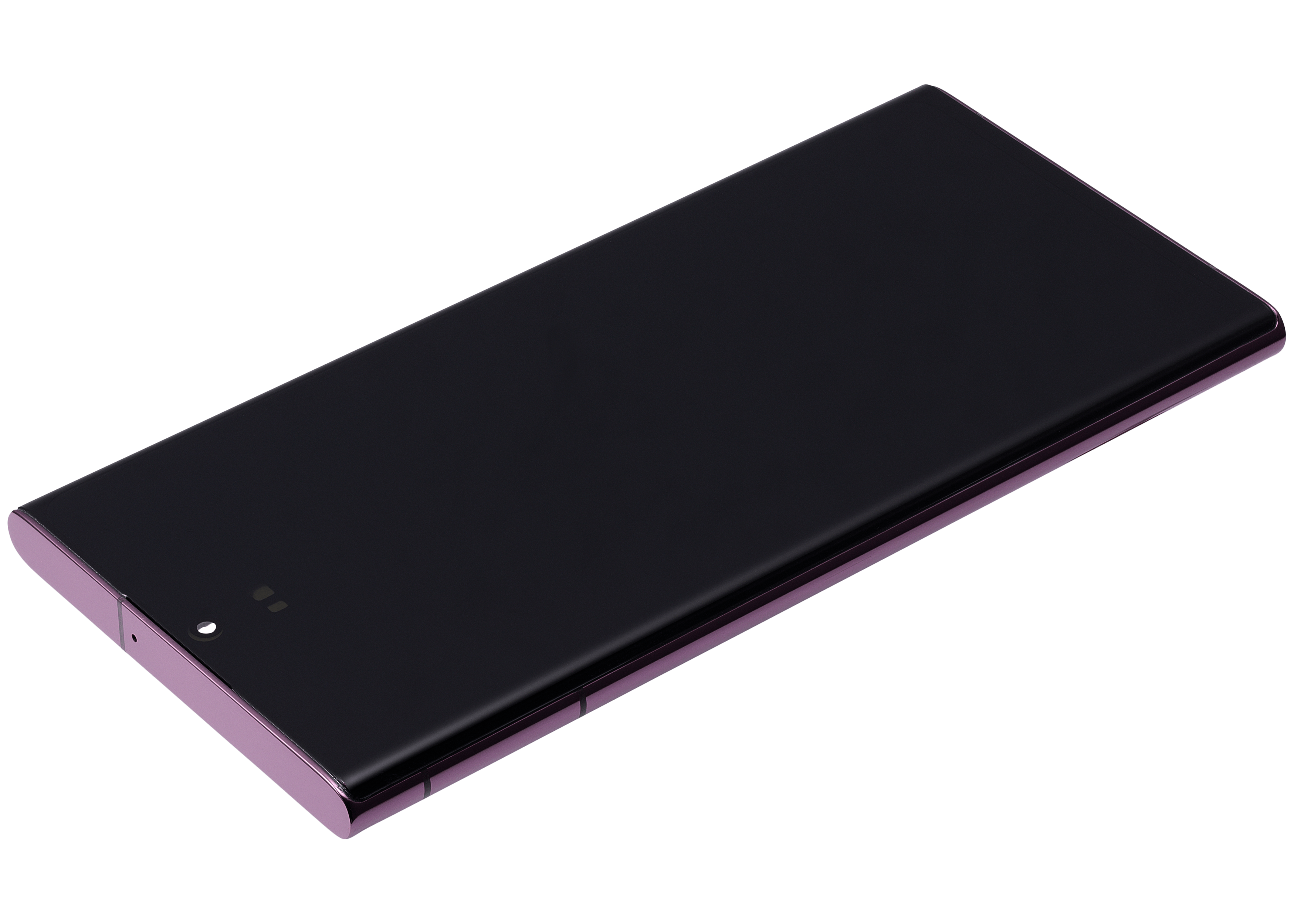 OLED-Display mit Rahmen für Samsung Galaxy S22 Ultra 5G (US & Internationale Version) (Aftermarket Plus) (120Hz) (Burgundy)
