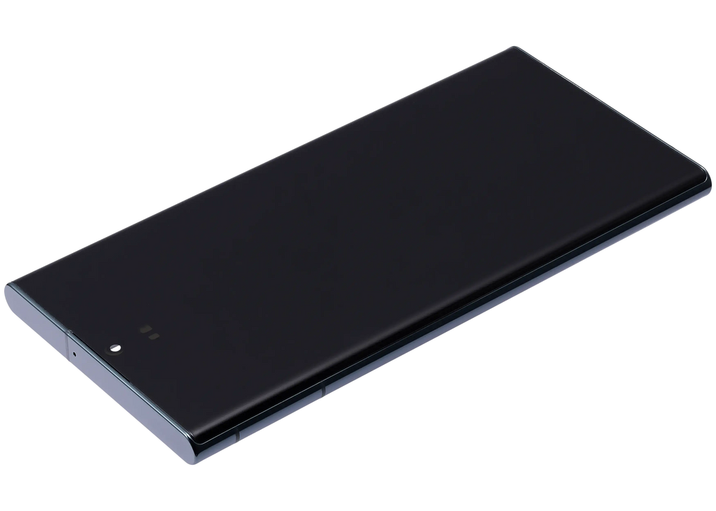 OLED-Display mit Rahmen für Samsung Galaxy S22 Ultra 5G (US & Internationale Version) (Aftermarket Plus) (120Hz) (Grün)