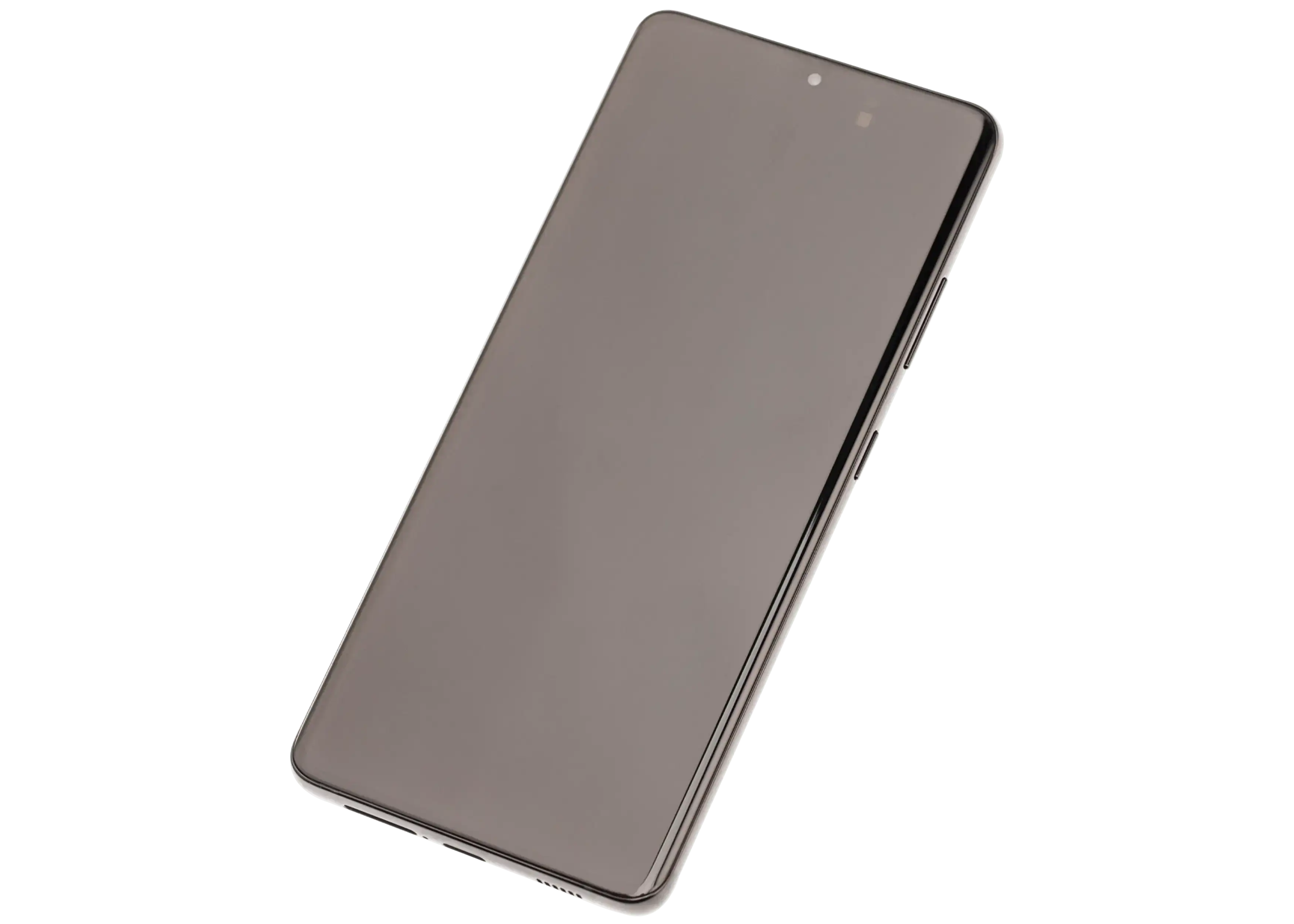 OLED-Display mit Rahmen für Samsung Galaxy S21 Ultra 5G (Aftermarket Plus) (120Hz) (Phantom Black)